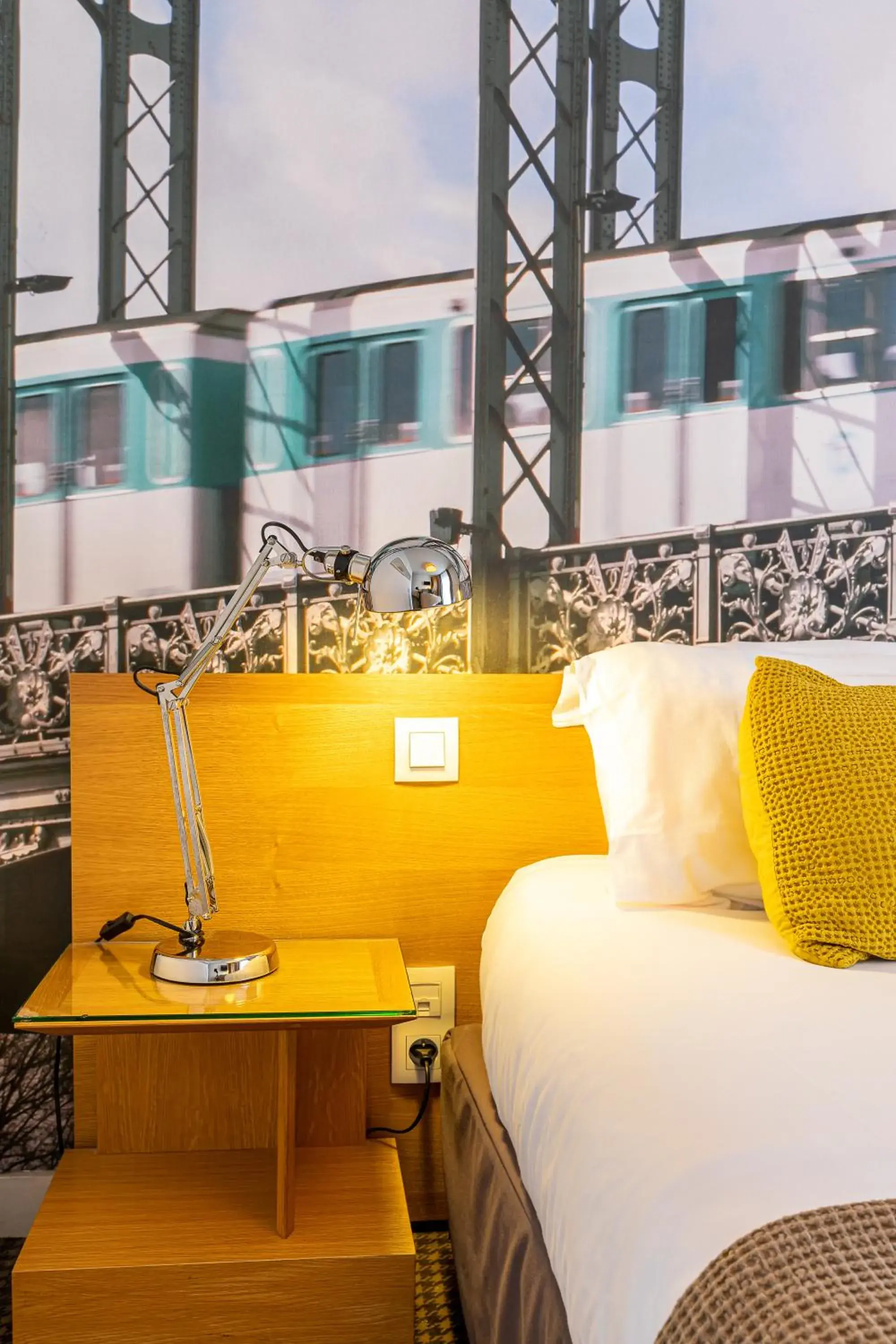 Bed in Le 20 Prieuré Hôtel Bed in Le 20 Prieuré Hôtel