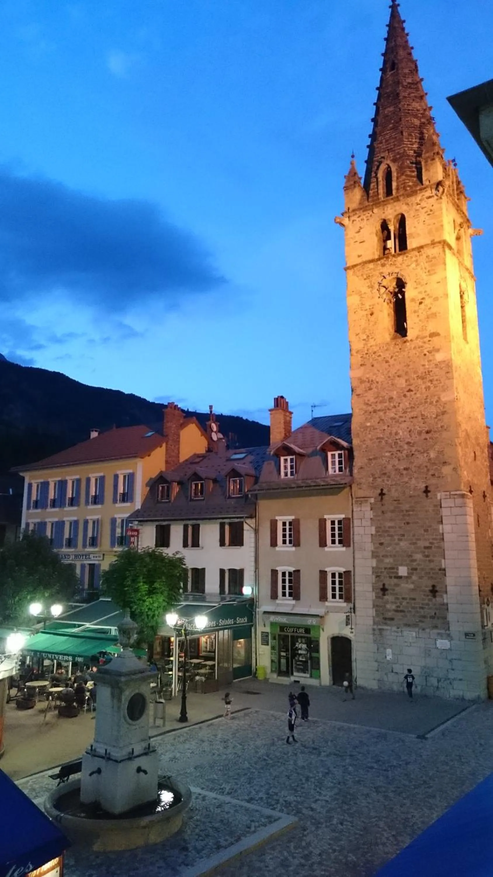 Property building in Le Grand Hotel