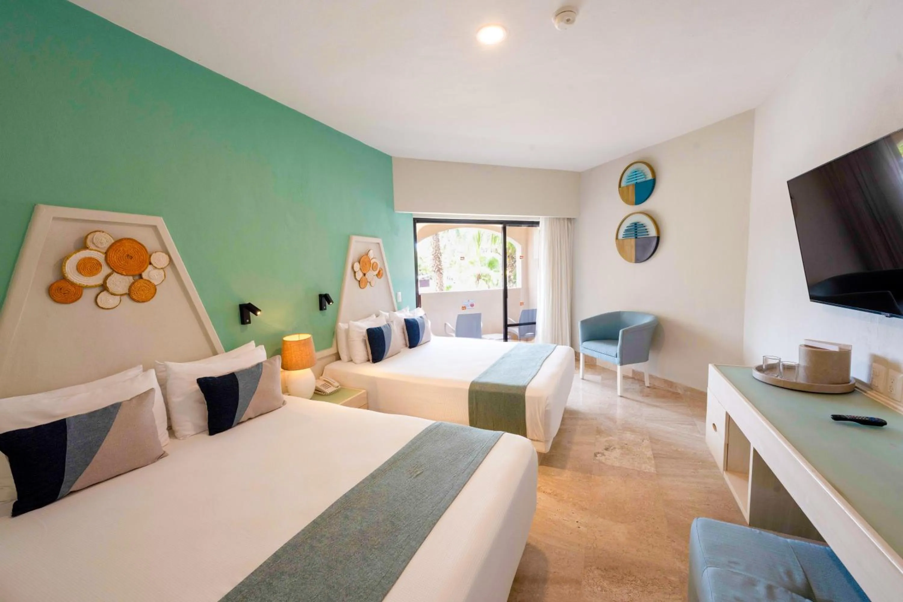 Bedroom, Bed in Viva Maya by Wyndham, A Trademark All Inclusive Resort