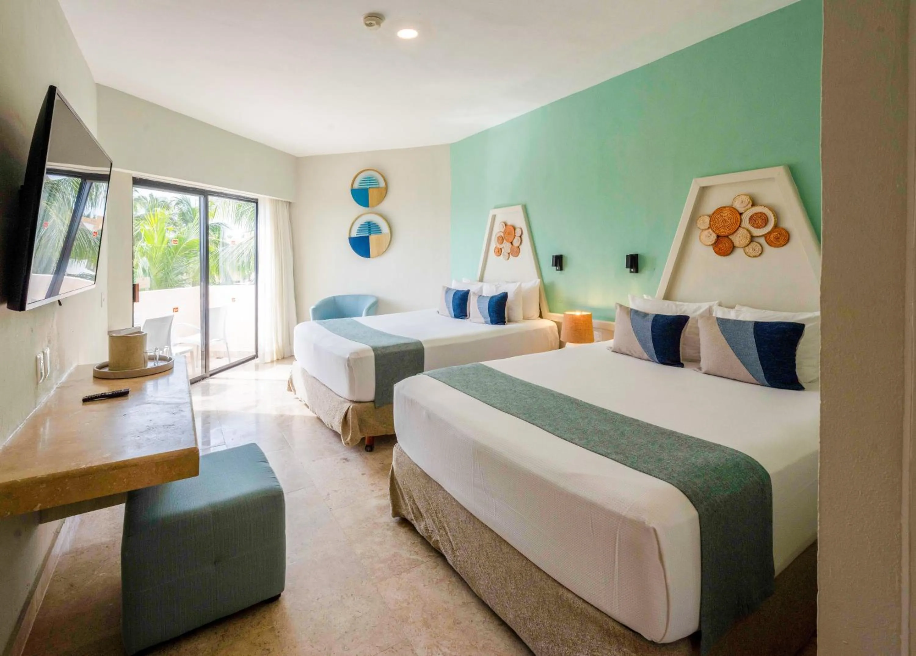 Bedroom, Bed in Viva Maya by Wyndham, A Trademark All Inclusive Resort
