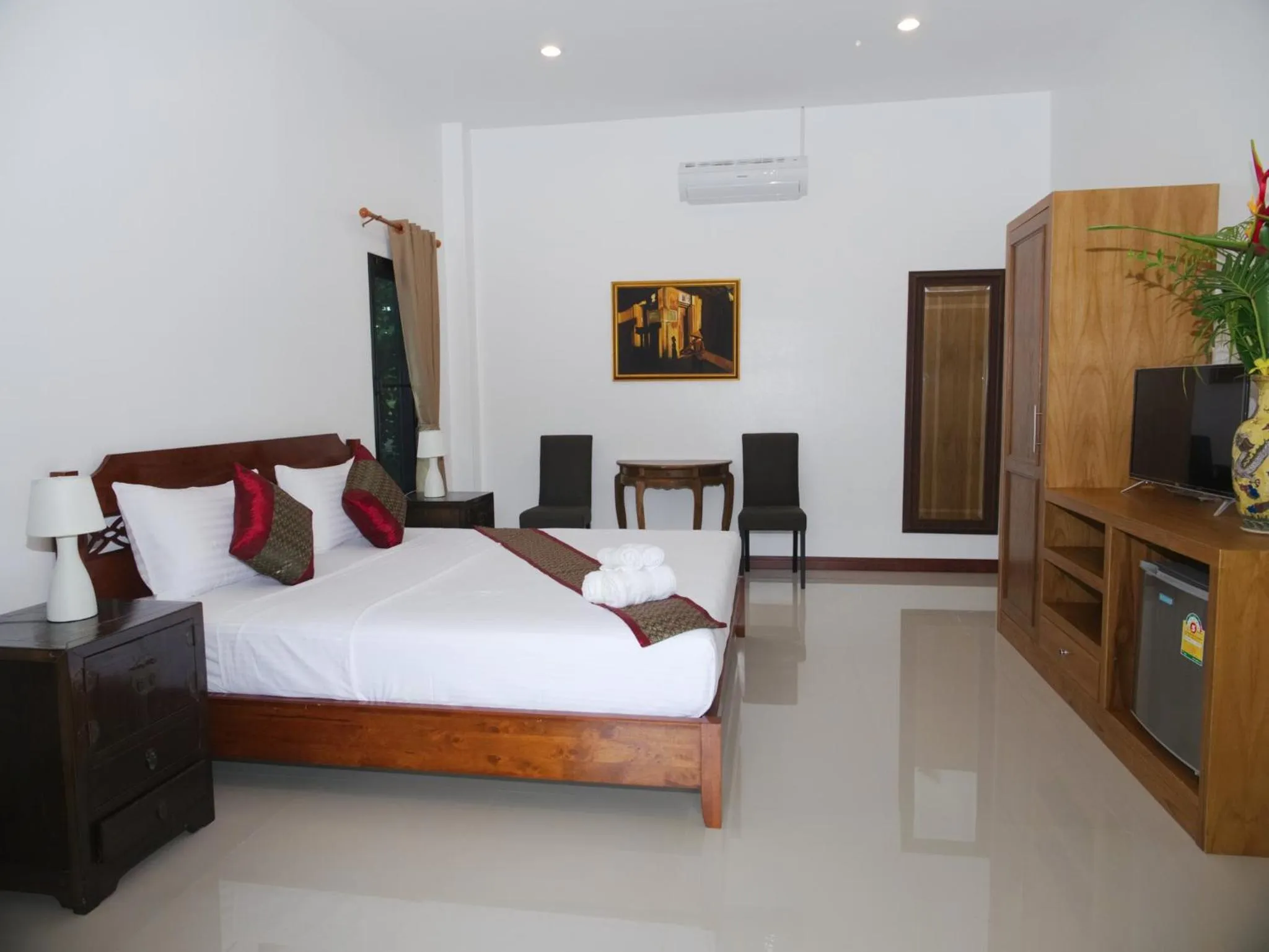 Bed in Chanapha Residence