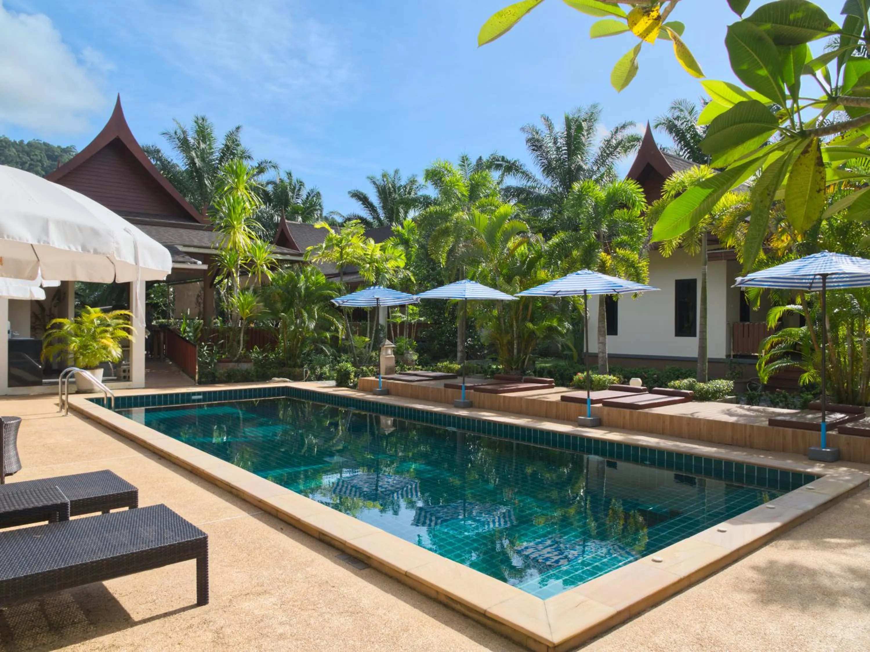 Swimming pool in Chanapha Residence