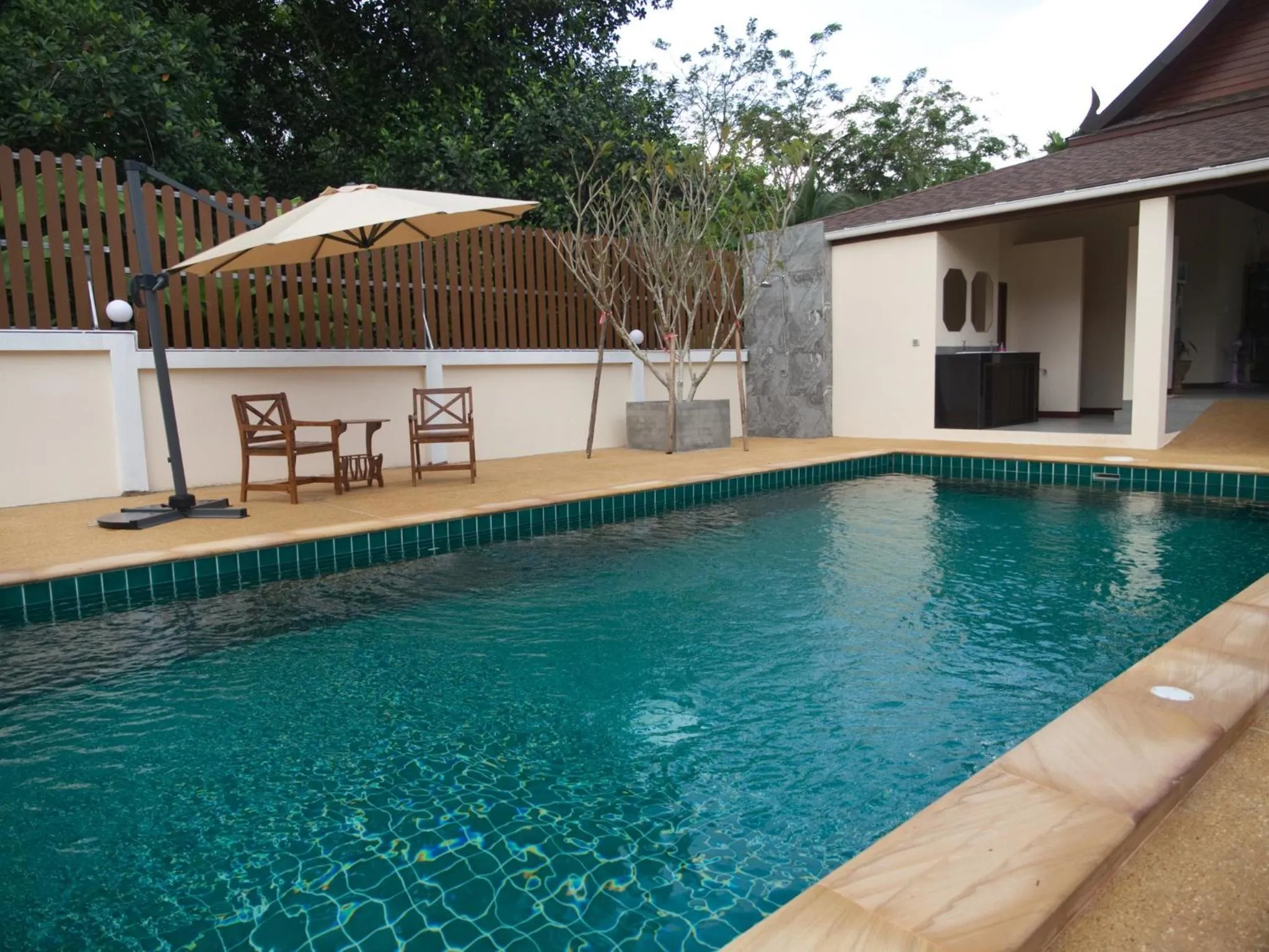 Swimming pool in Chanapha Residence