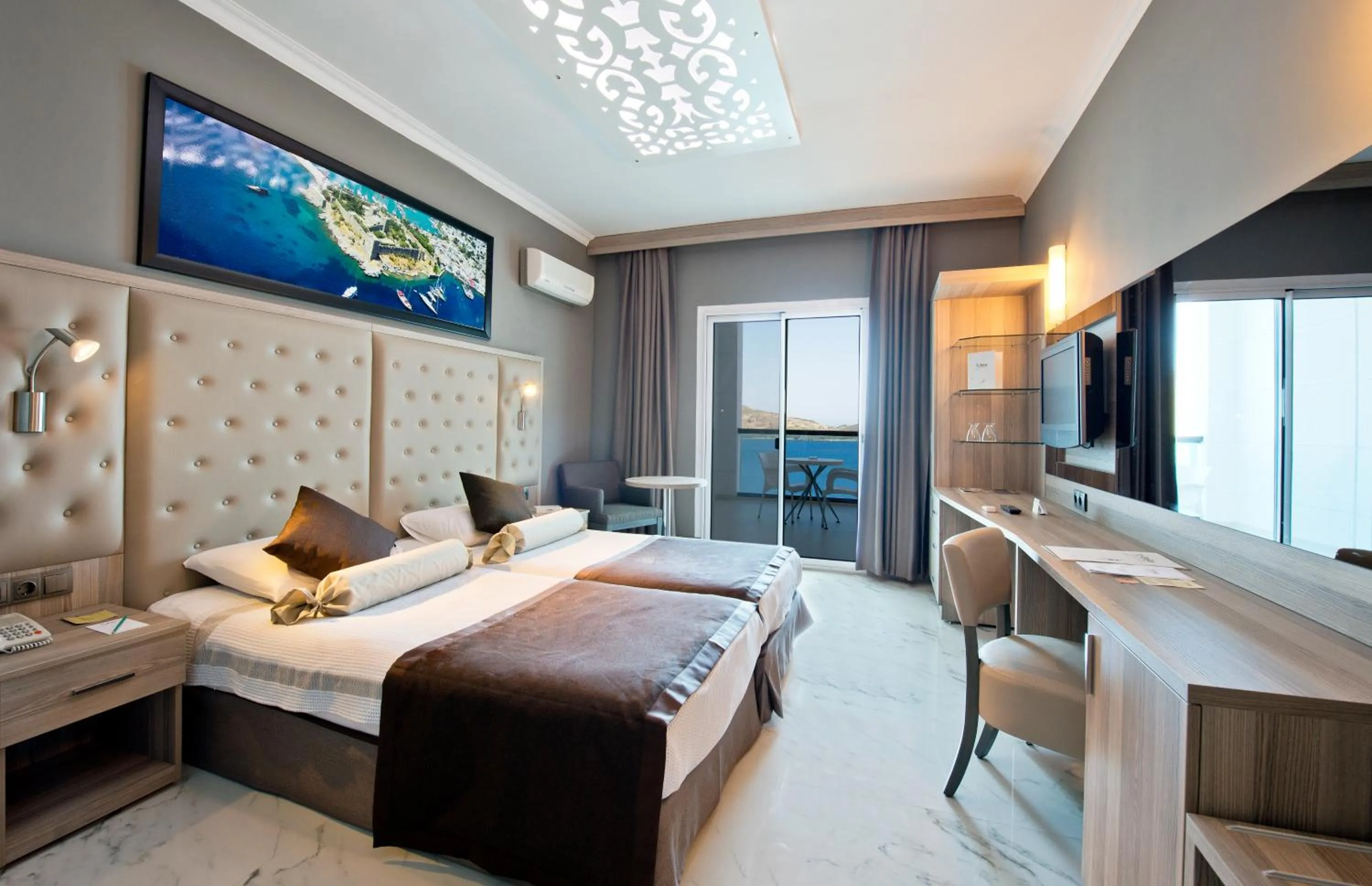 Bedroom, Bed in Delta Hotels By Marriott Bodrum