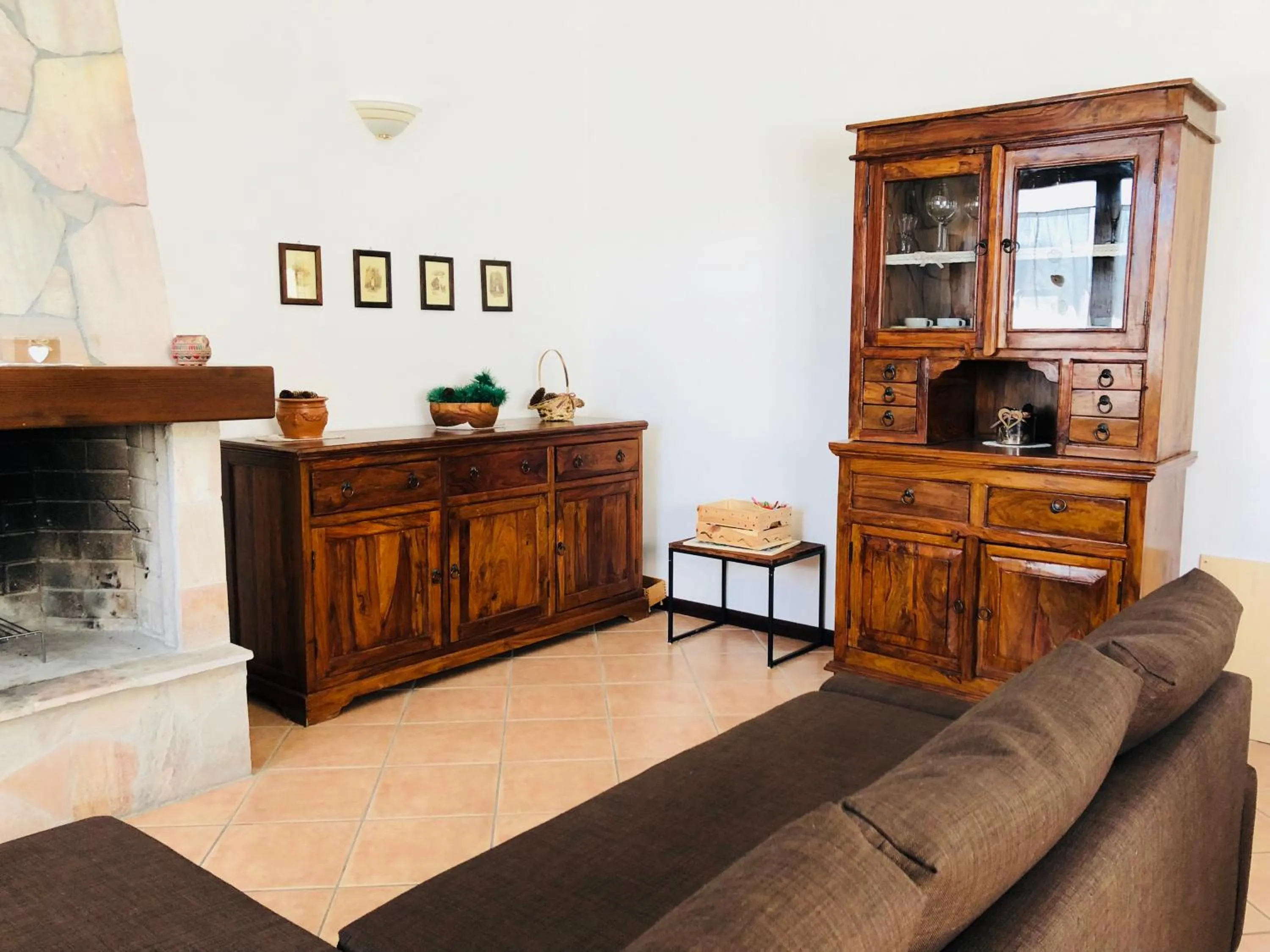 Kitchen or kitchenette in Rifugio del Cavaliere