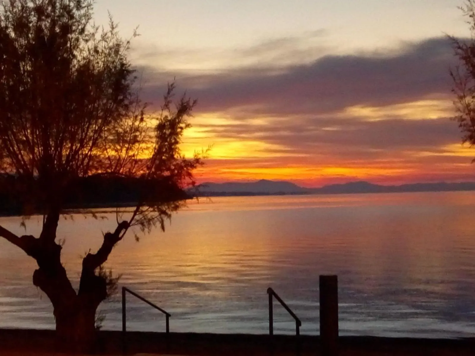 Sunrise in Poseidon Hotel