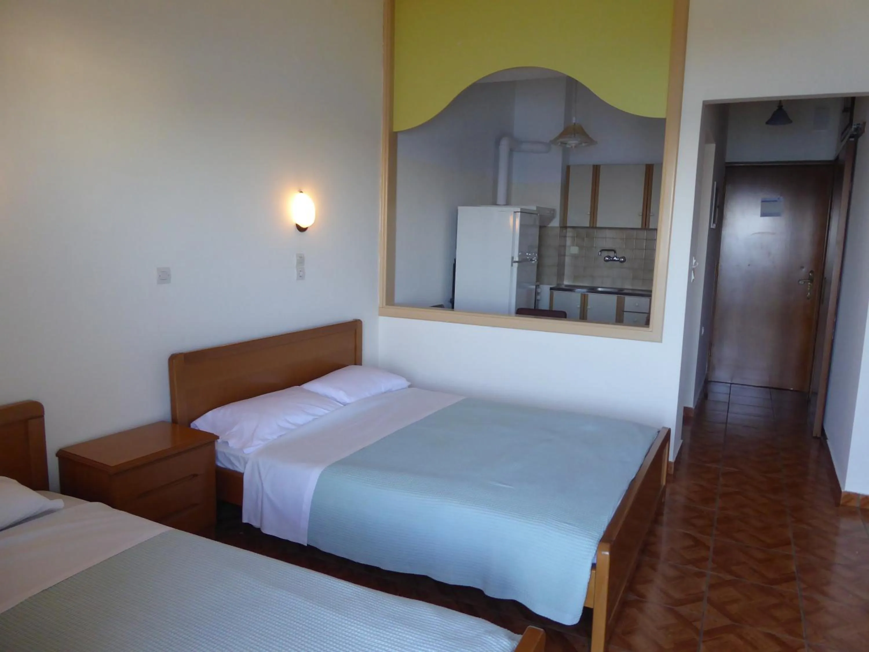 Bedroom, Bed in Poseidon Hotel