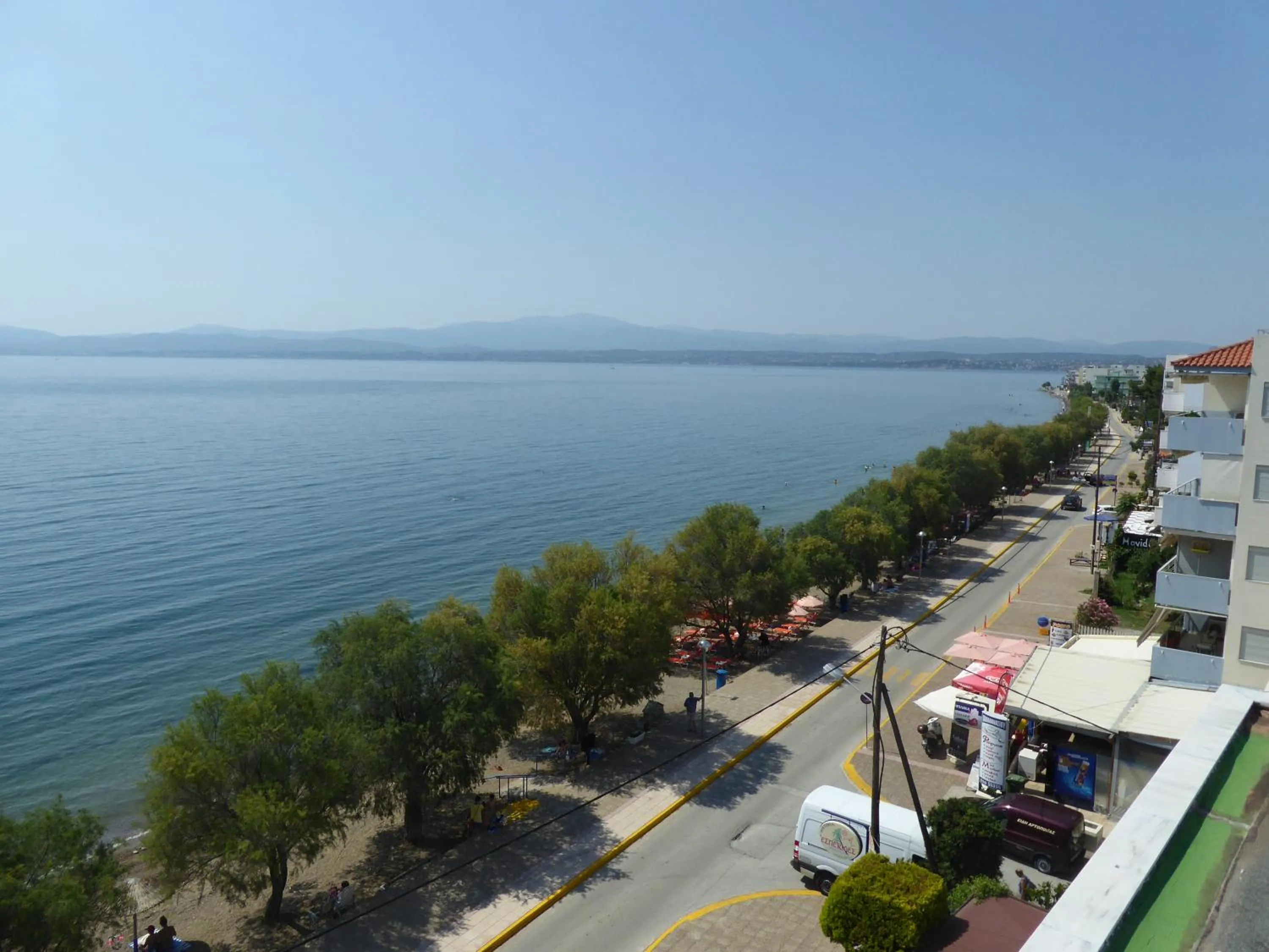 Sea view in Poseidon Hotel