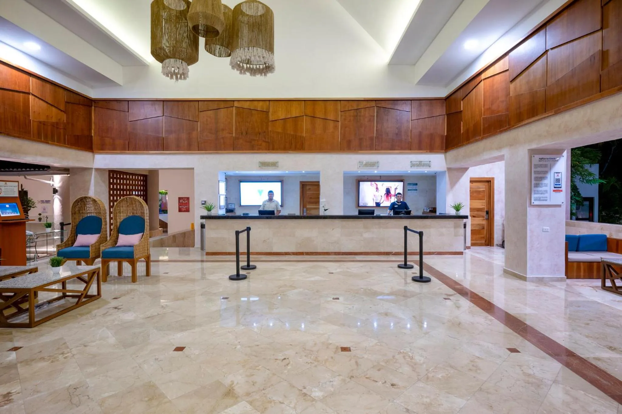 Lobby or reception in Viva Azteca by Wyndham, A Trademark All Inclusive Resort