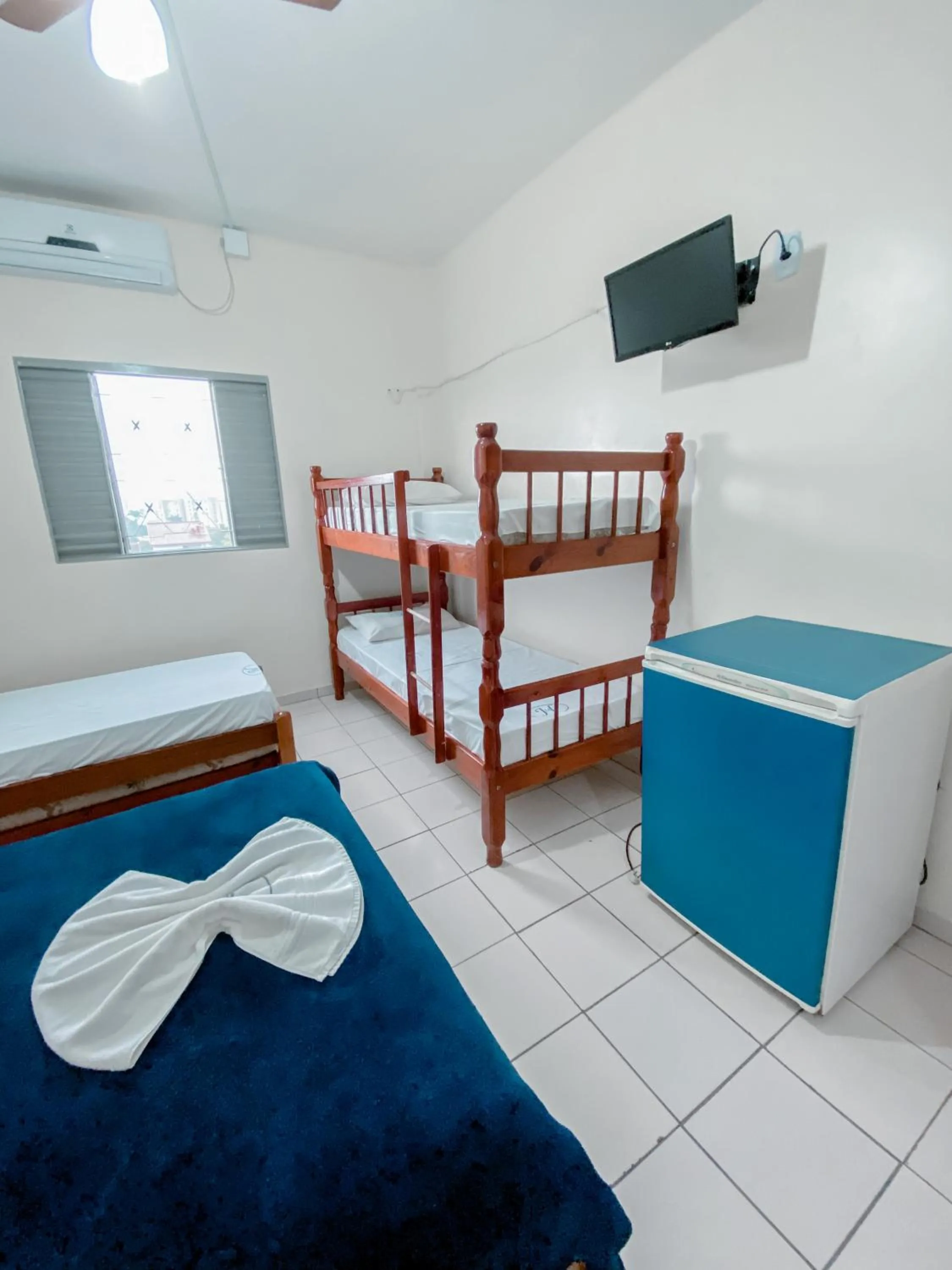 Bed in Manhattan Hotel