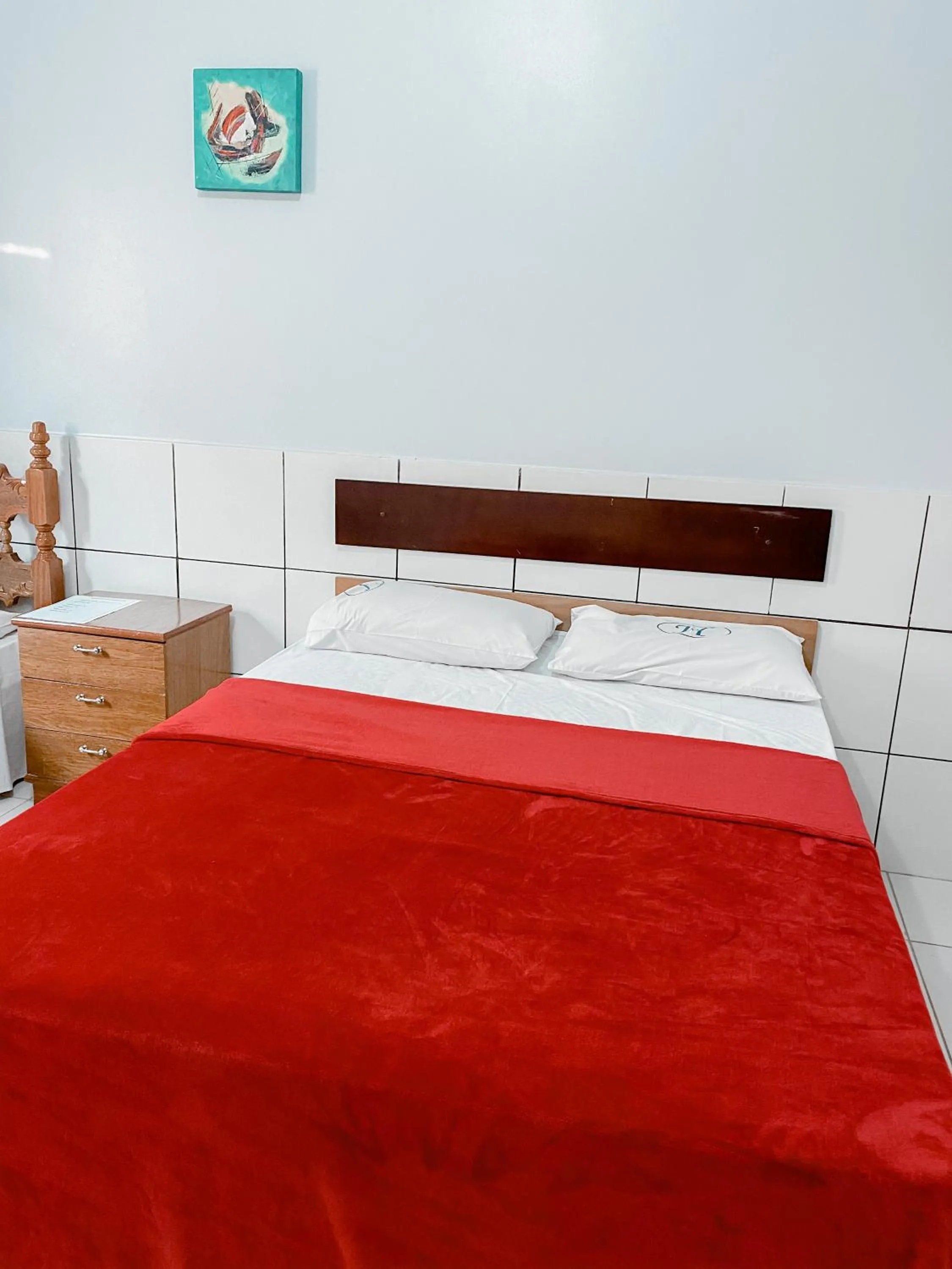 Bed in Manhattan Hotel