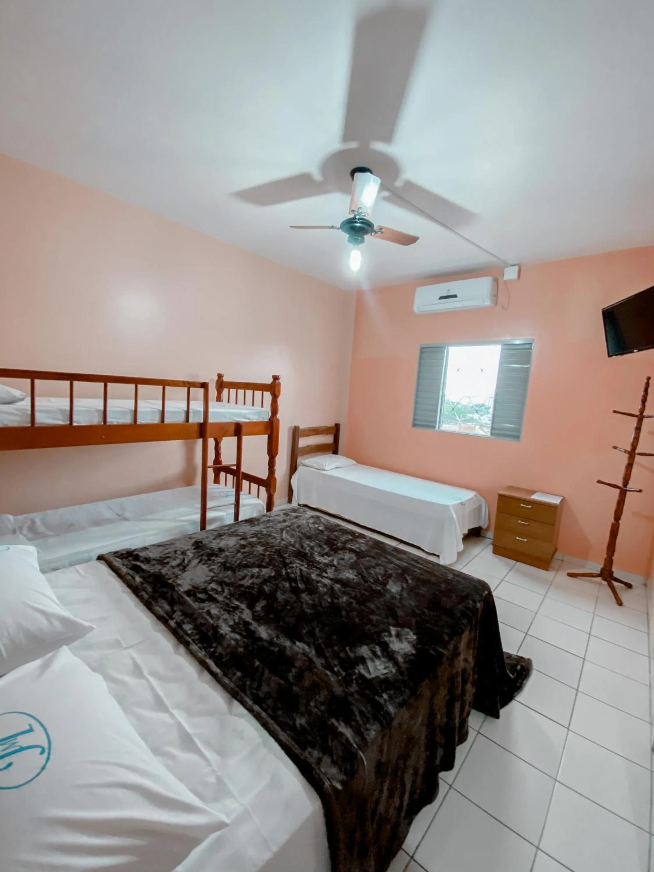 Bed in Manhattan Hotel