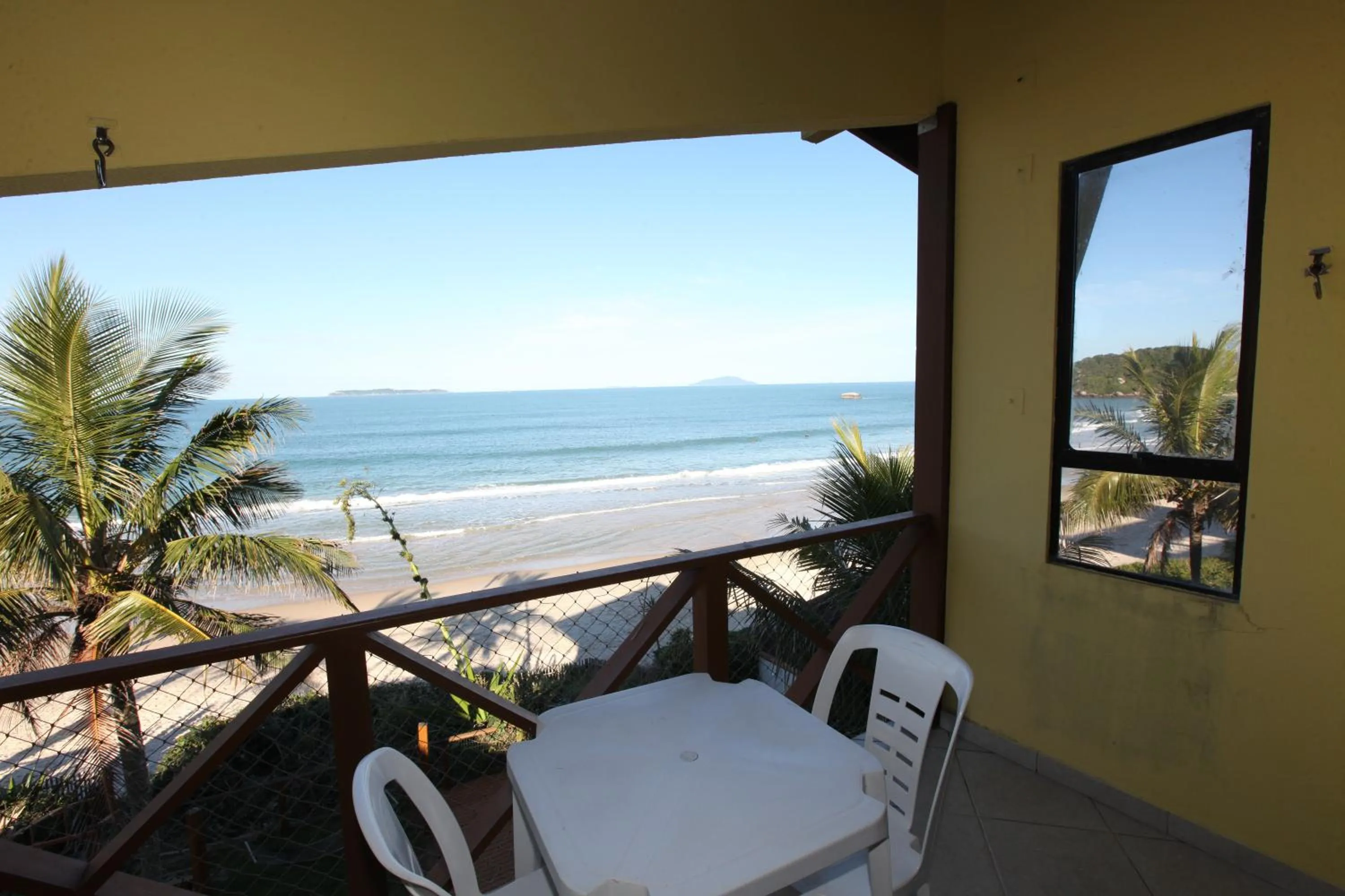 Balcony/Terrace in Pousada Hibisco