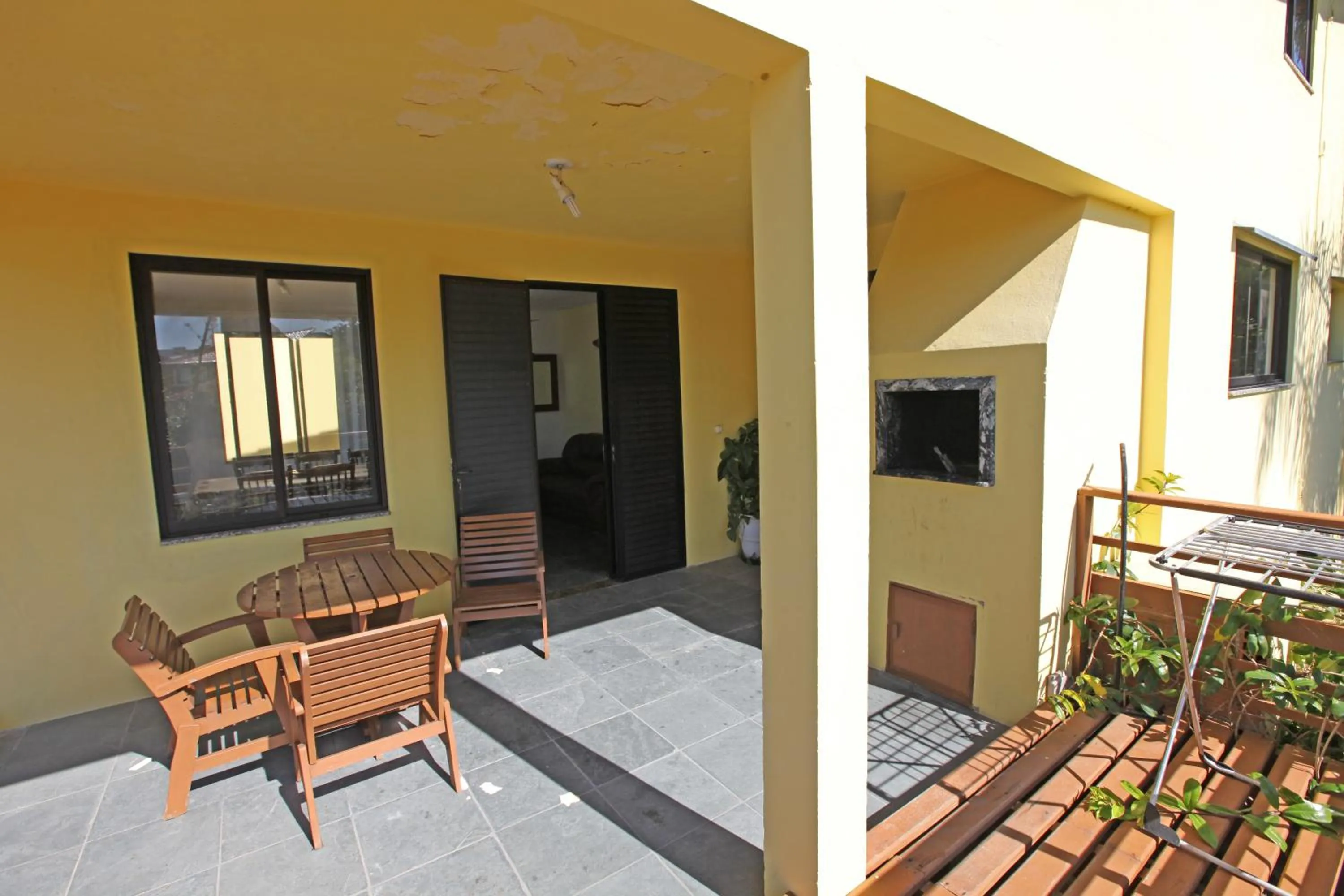 Balcony/Terrace in Pousada Hibisco