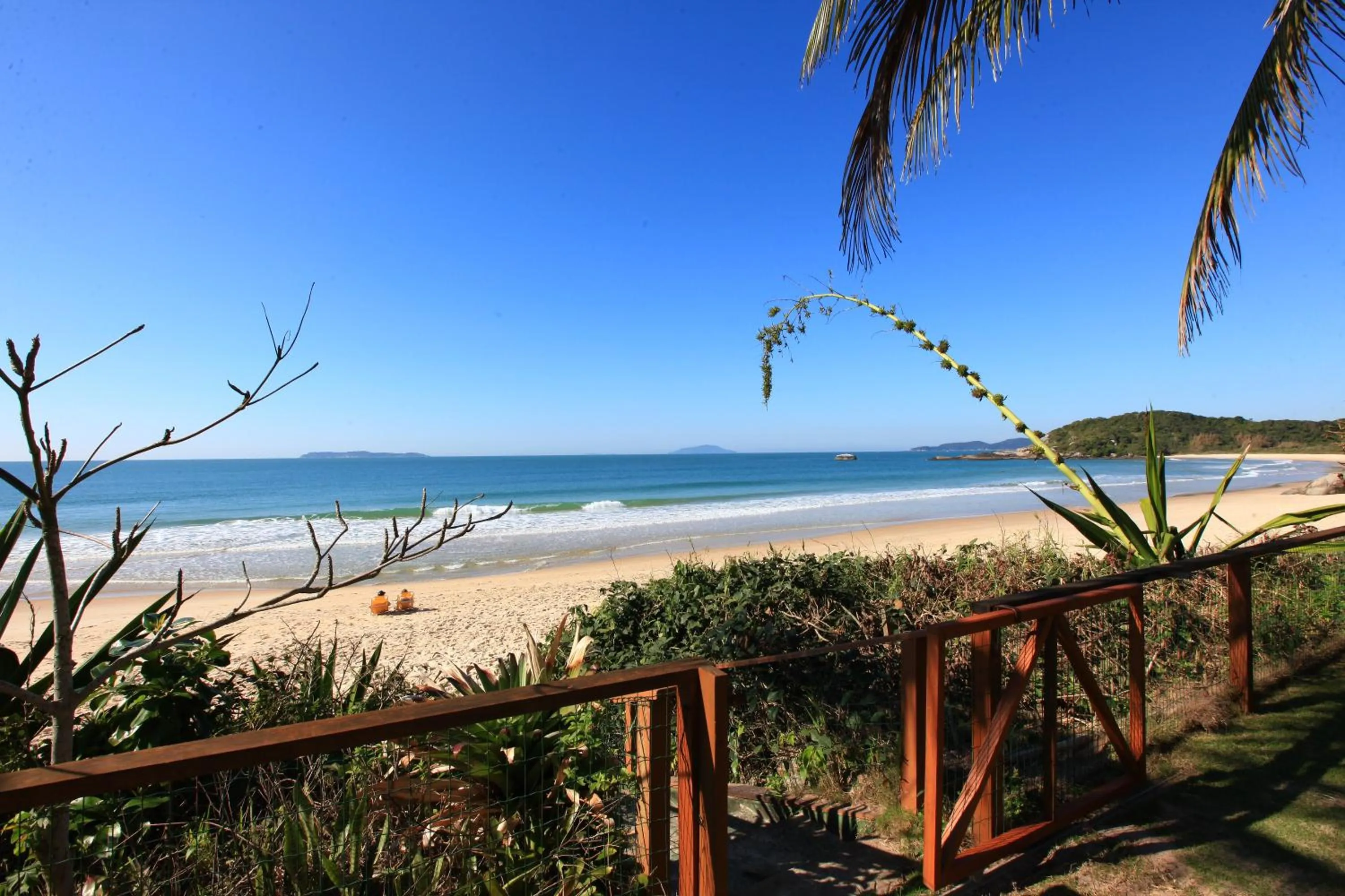 Sea view in Pousada Hibisco