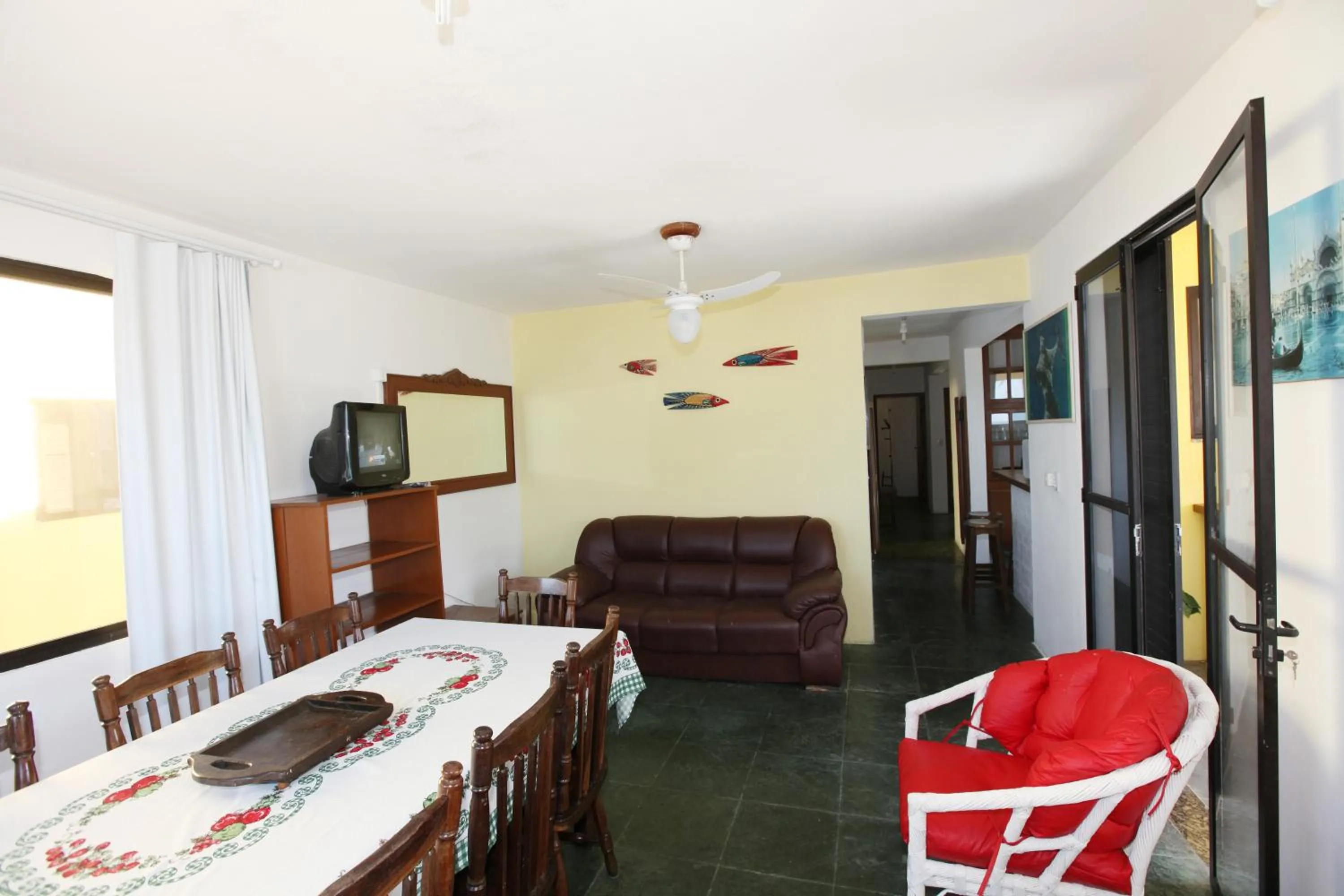 Living room in Pousada Hibisco