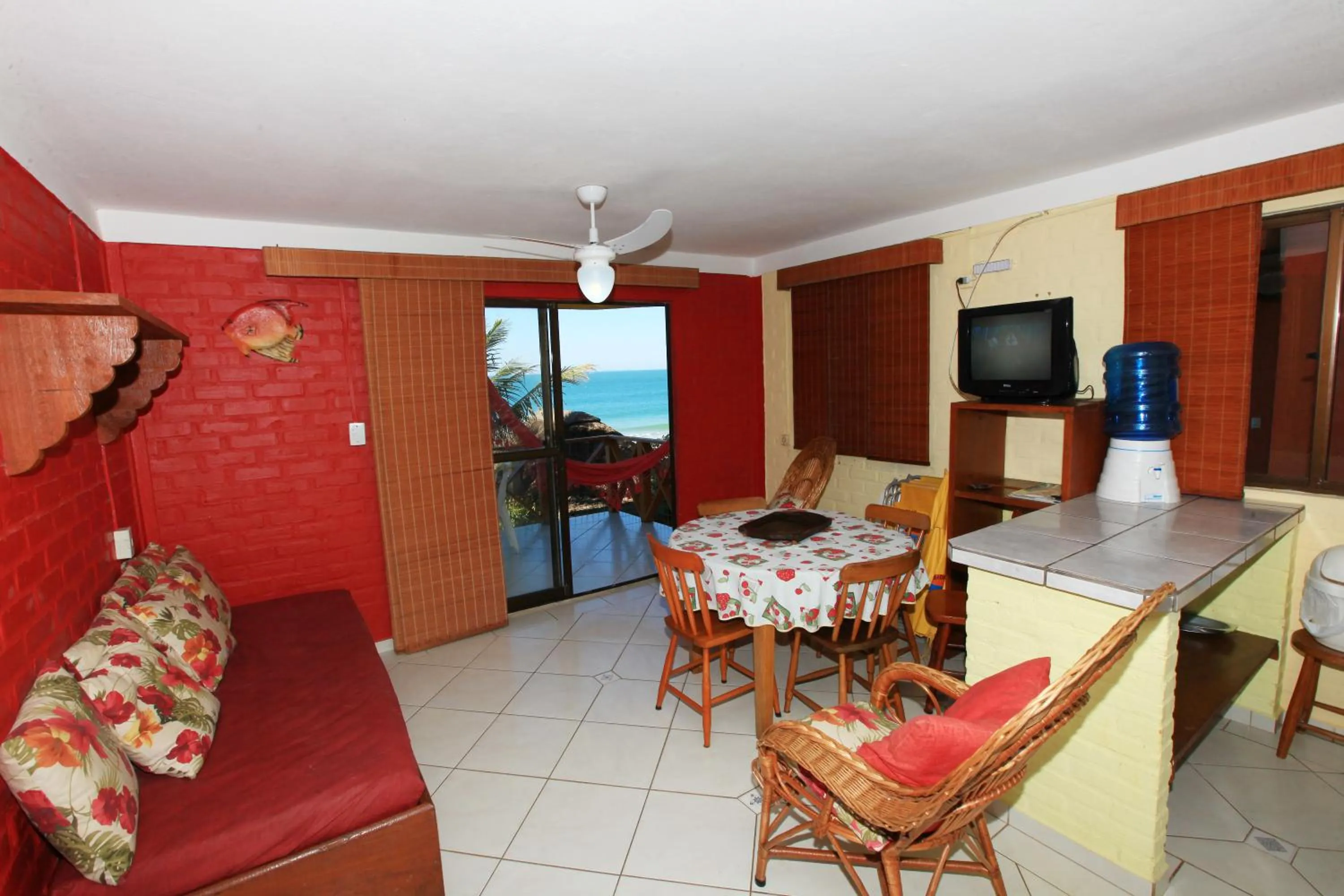 Living room in Pousada Hibisco