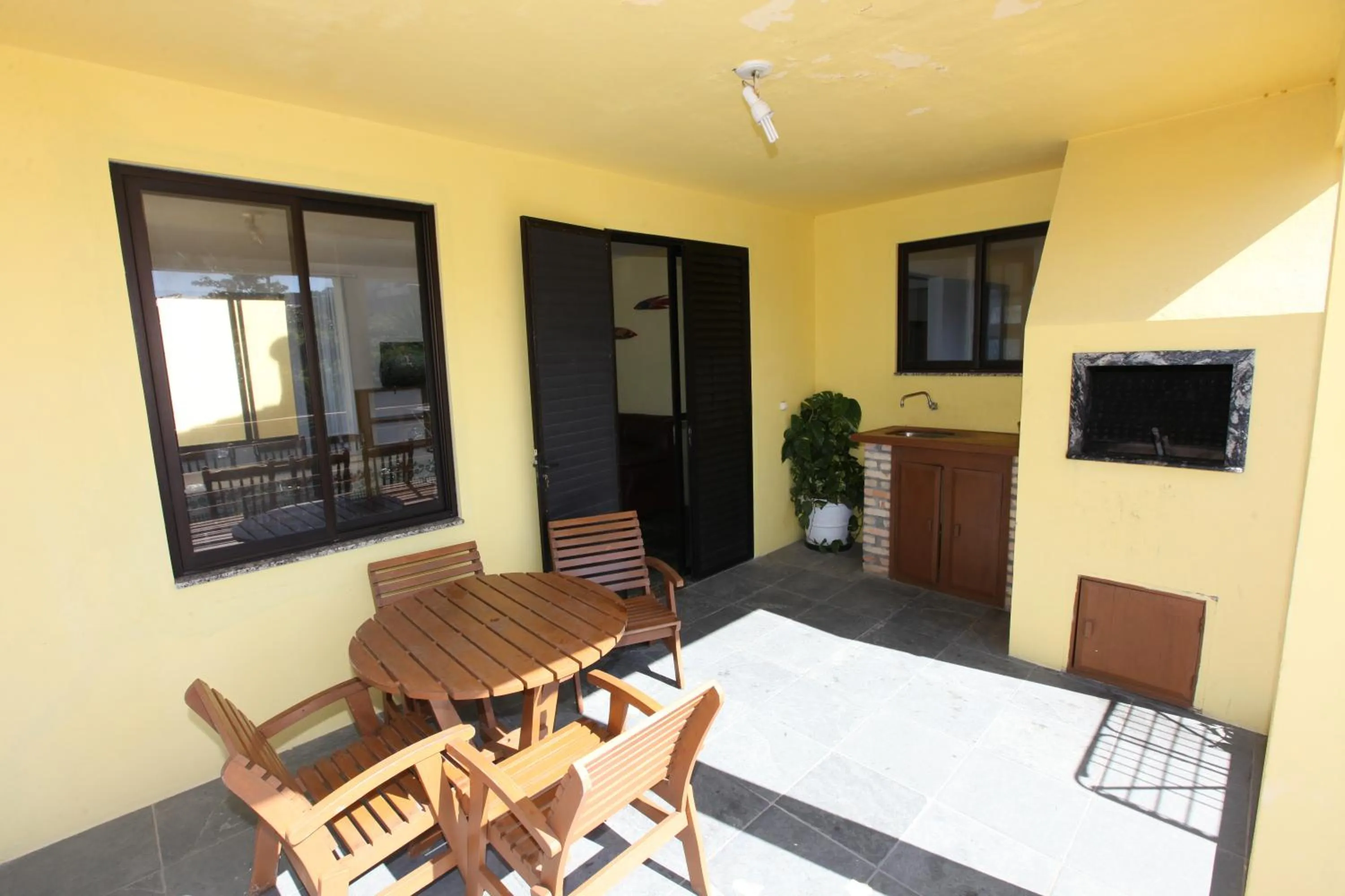 Balcony/Terrace in Pousada Hibisco