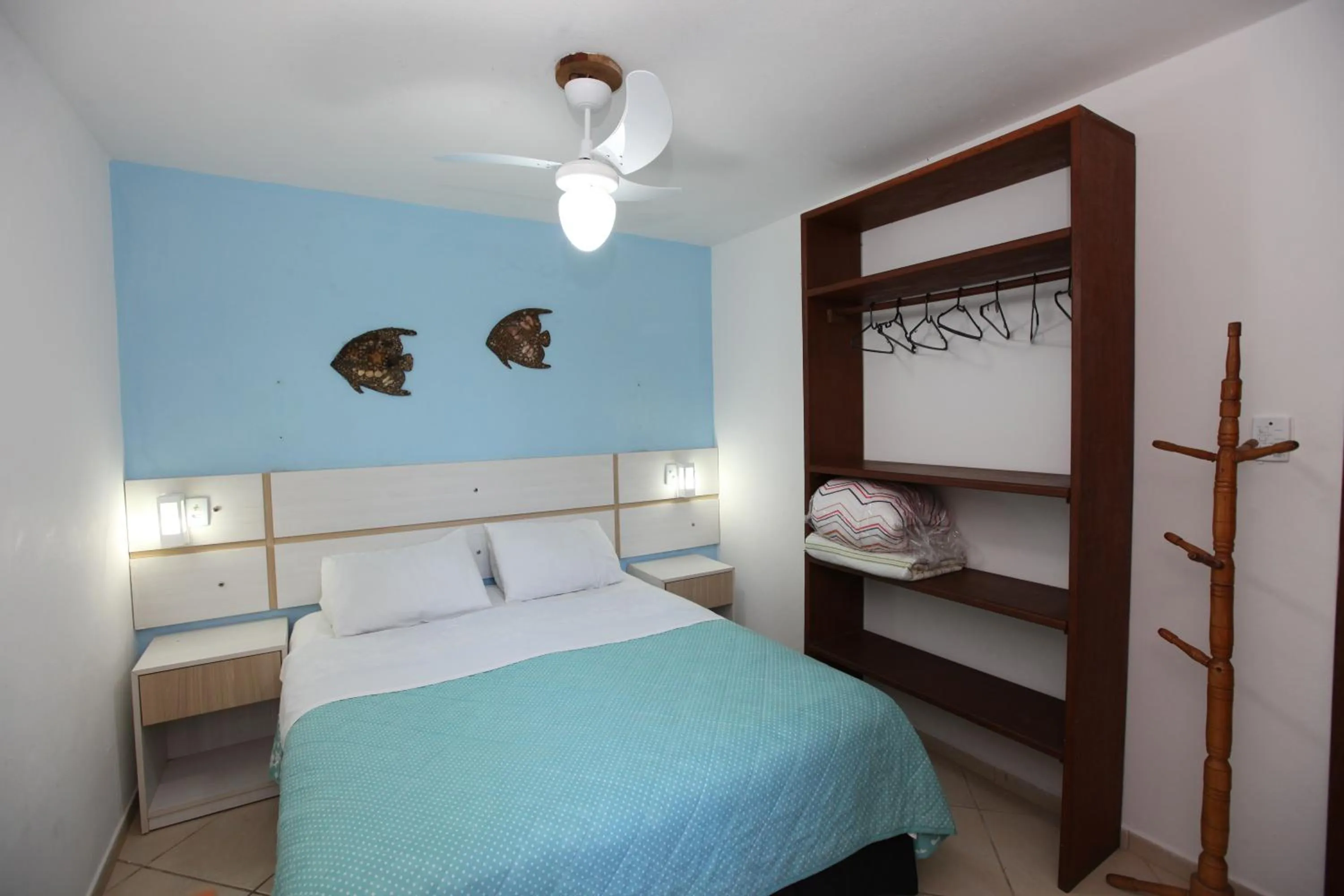 Bedroom, Bed in Pousada Hibisco