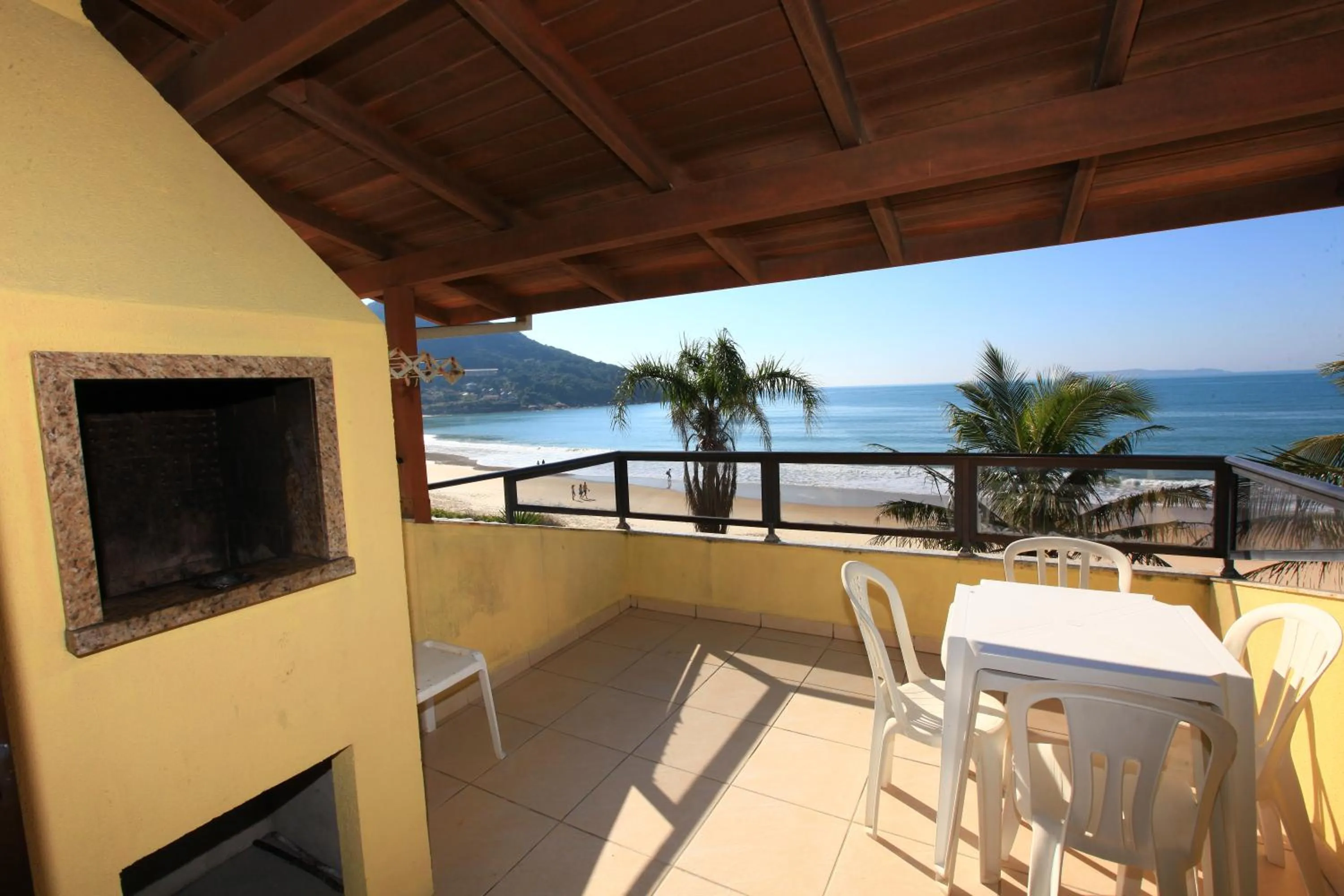 Balcony/Terrace in Pousada Hibisco