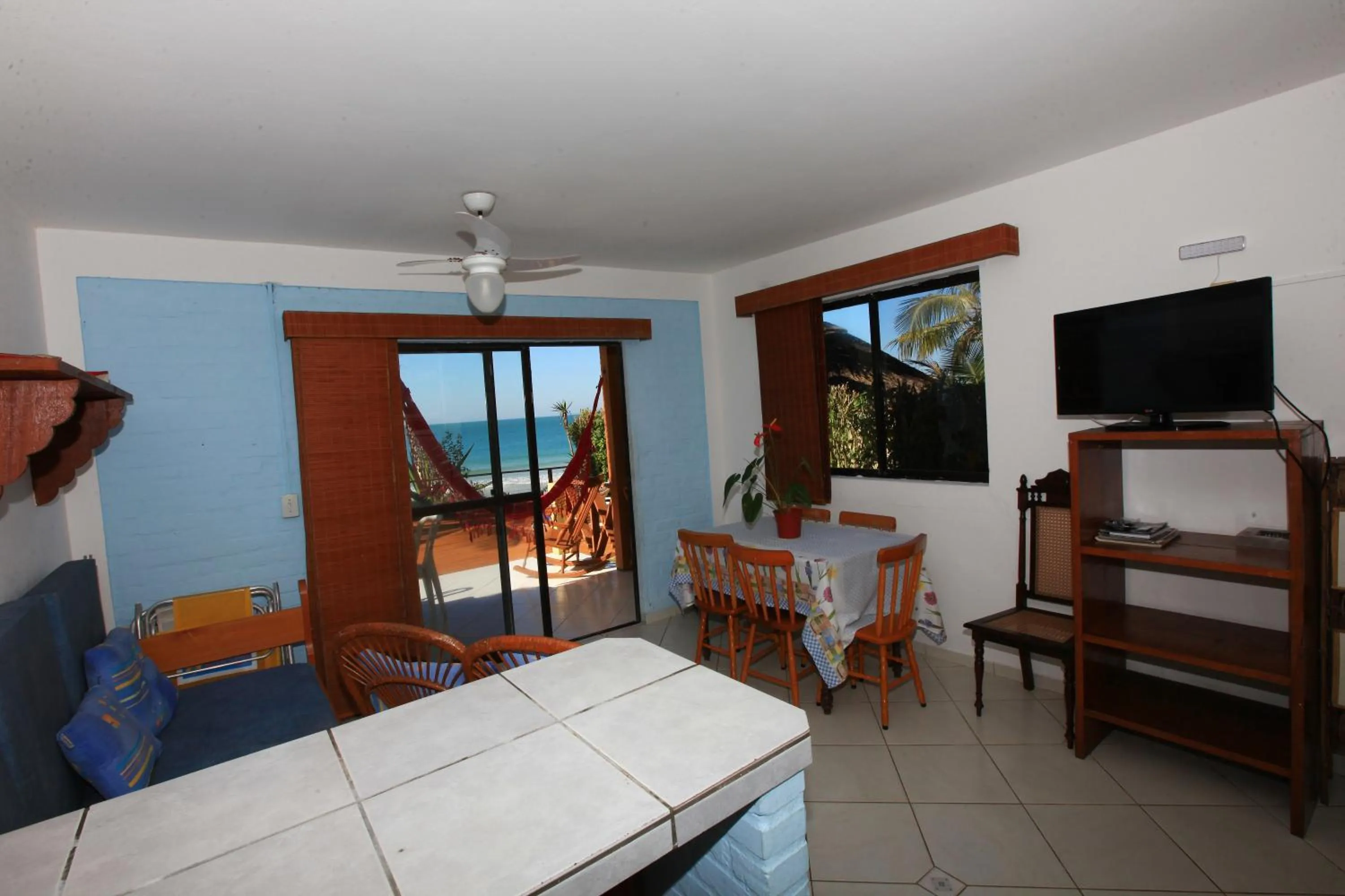 Living room in Pousada Hibisco