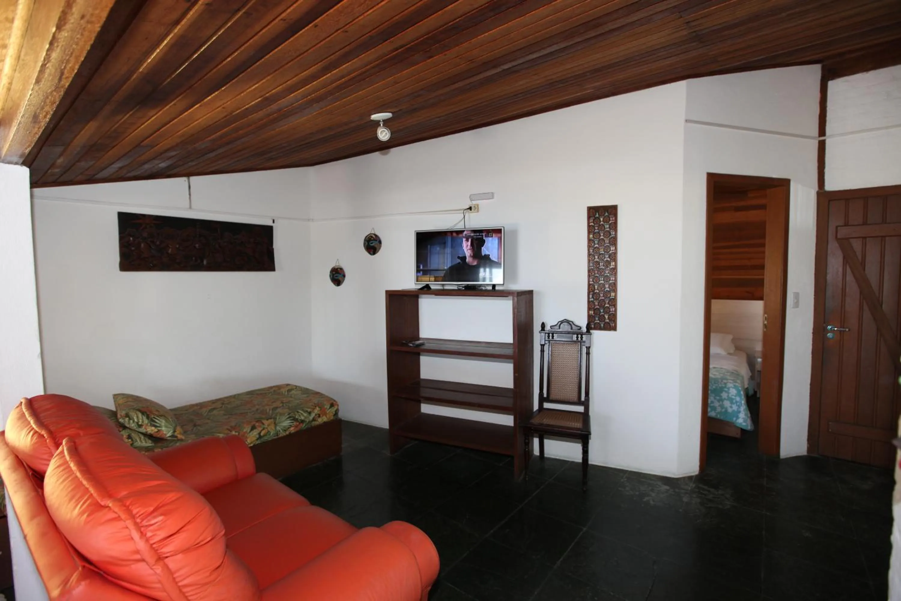 Living room in Pousada Hibisco