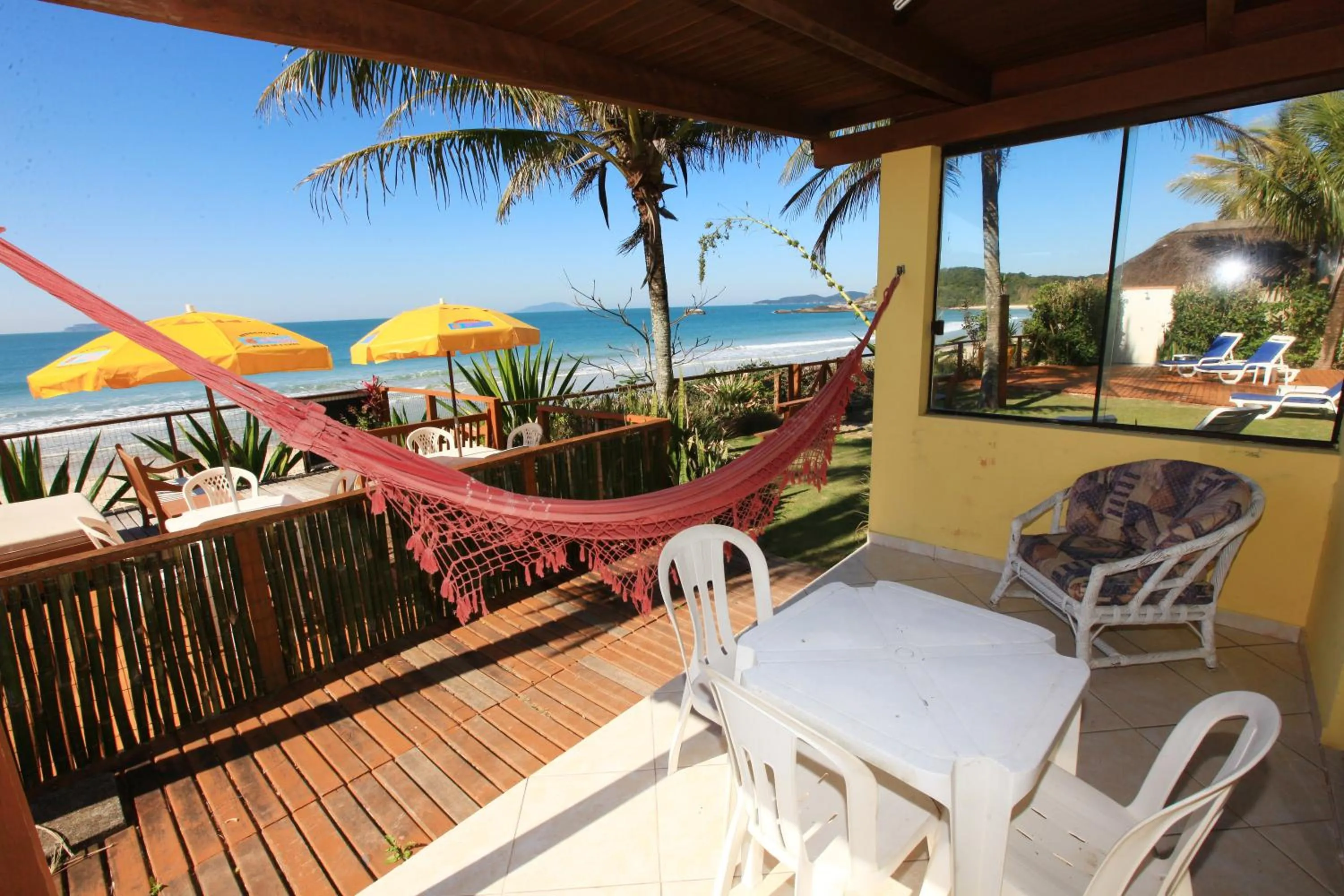 Balcony/Terrace in Pousada Hibisco