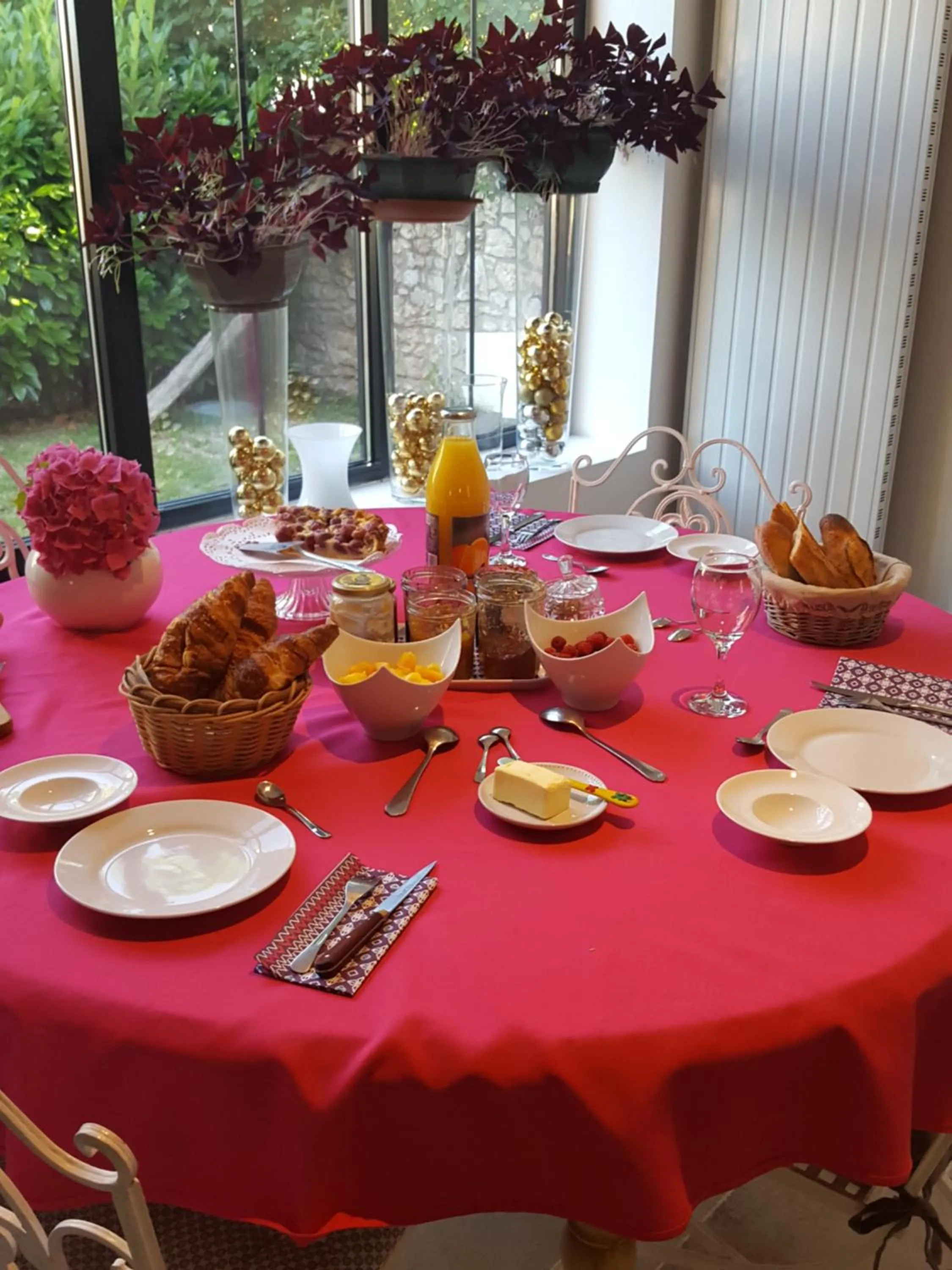 Breakfast in closerie des laudieres