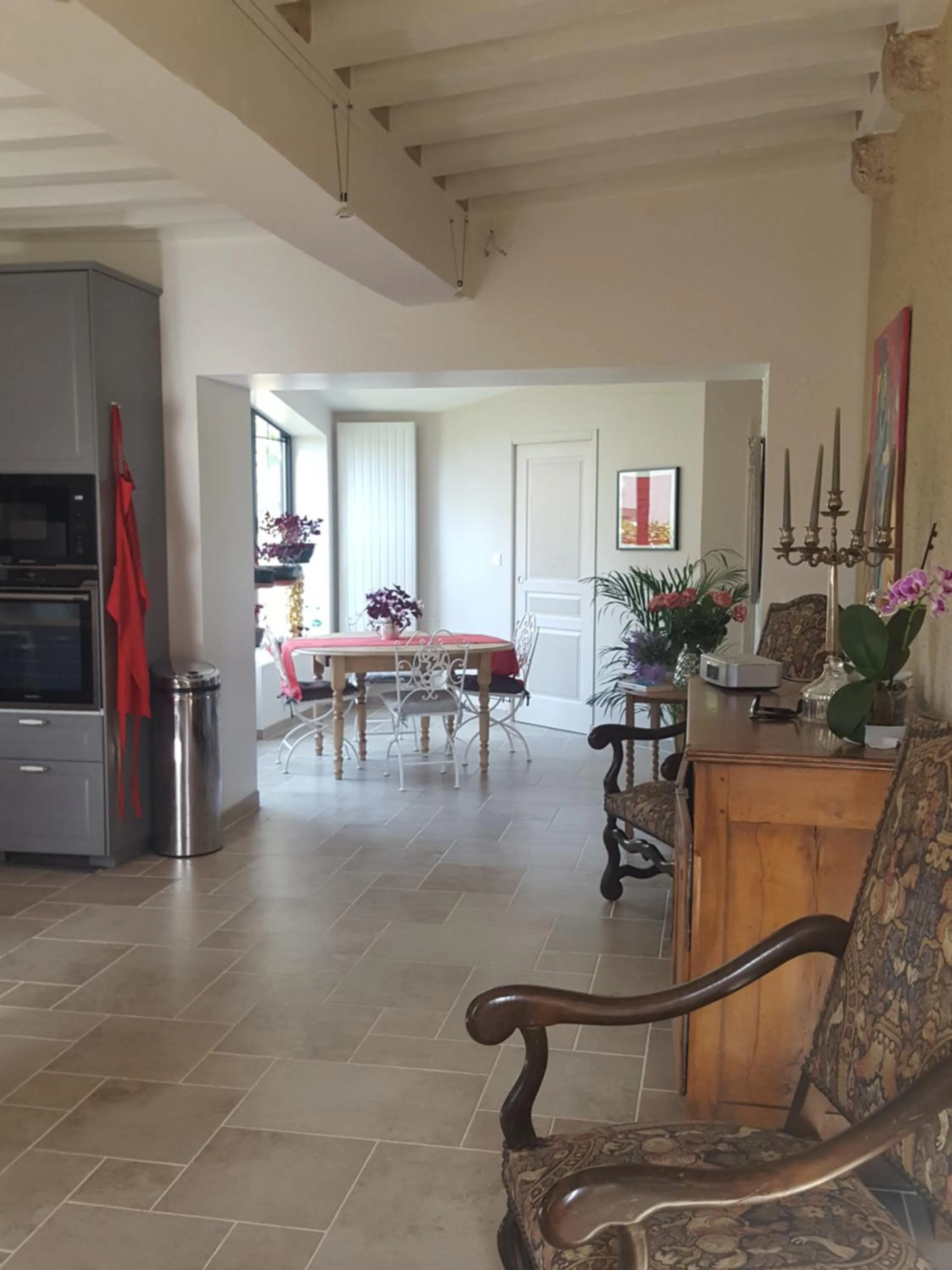 Communal lounge/ TV room in closerie des laudieres