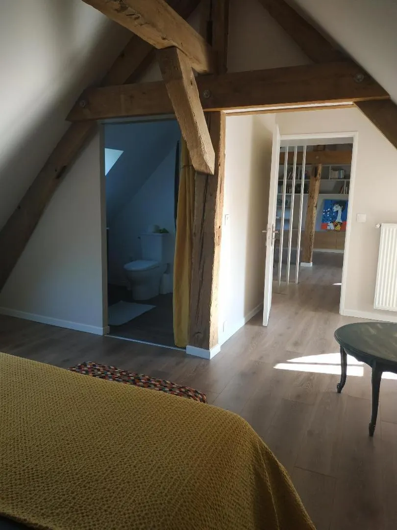 Bedroom, Bed in closerie des laudieres