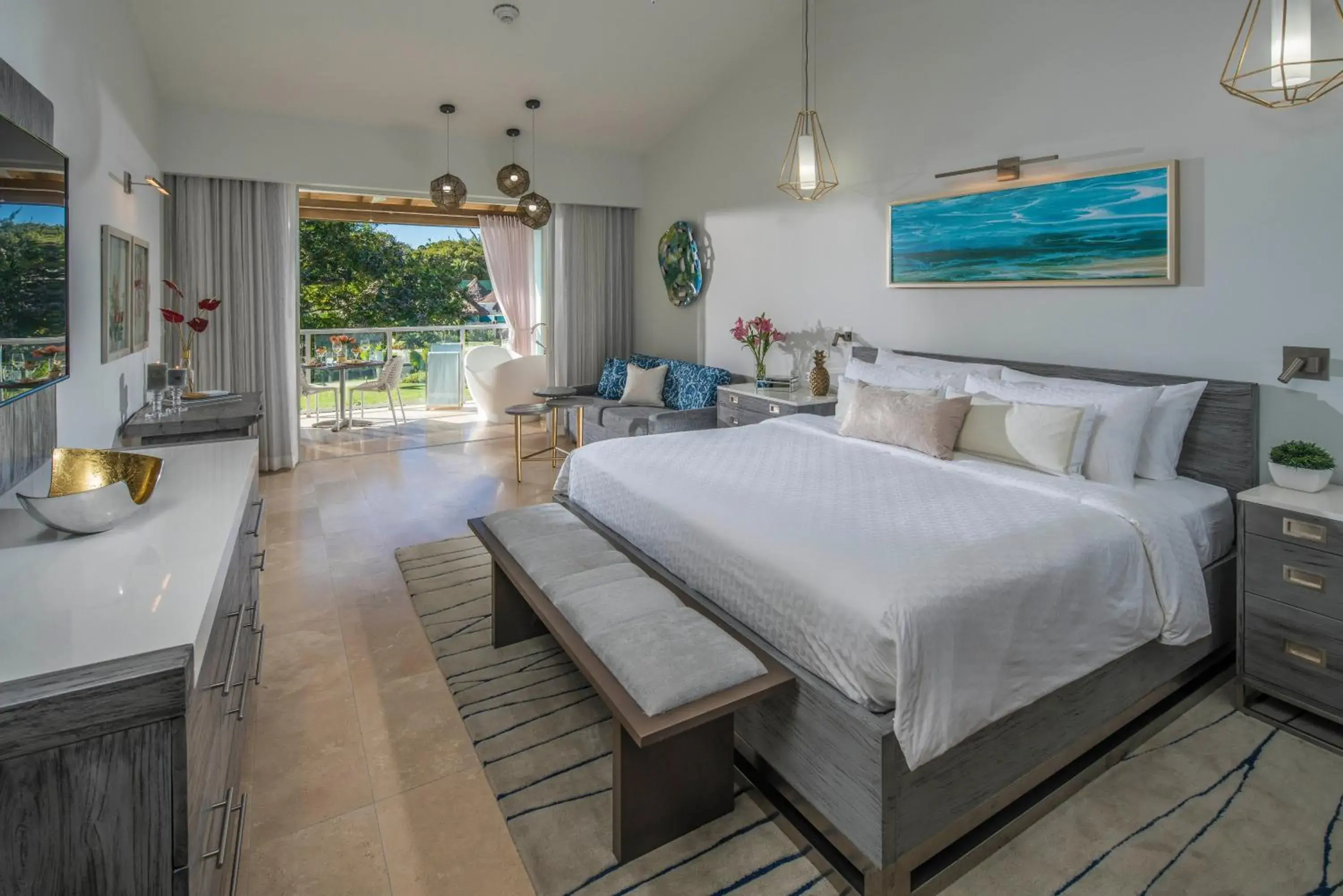 South Seas Club Level Junior Palm Suite w/ Outdoor Tranquility Soaking Tub in Sandals Royal Barbados All Inclusive - Couples Only South Seas Club Level Junior Palm Suite w/ Outdoor Tranquility Soaking Tub in Sandals Royal Barbados All Inclusive - Couples Only