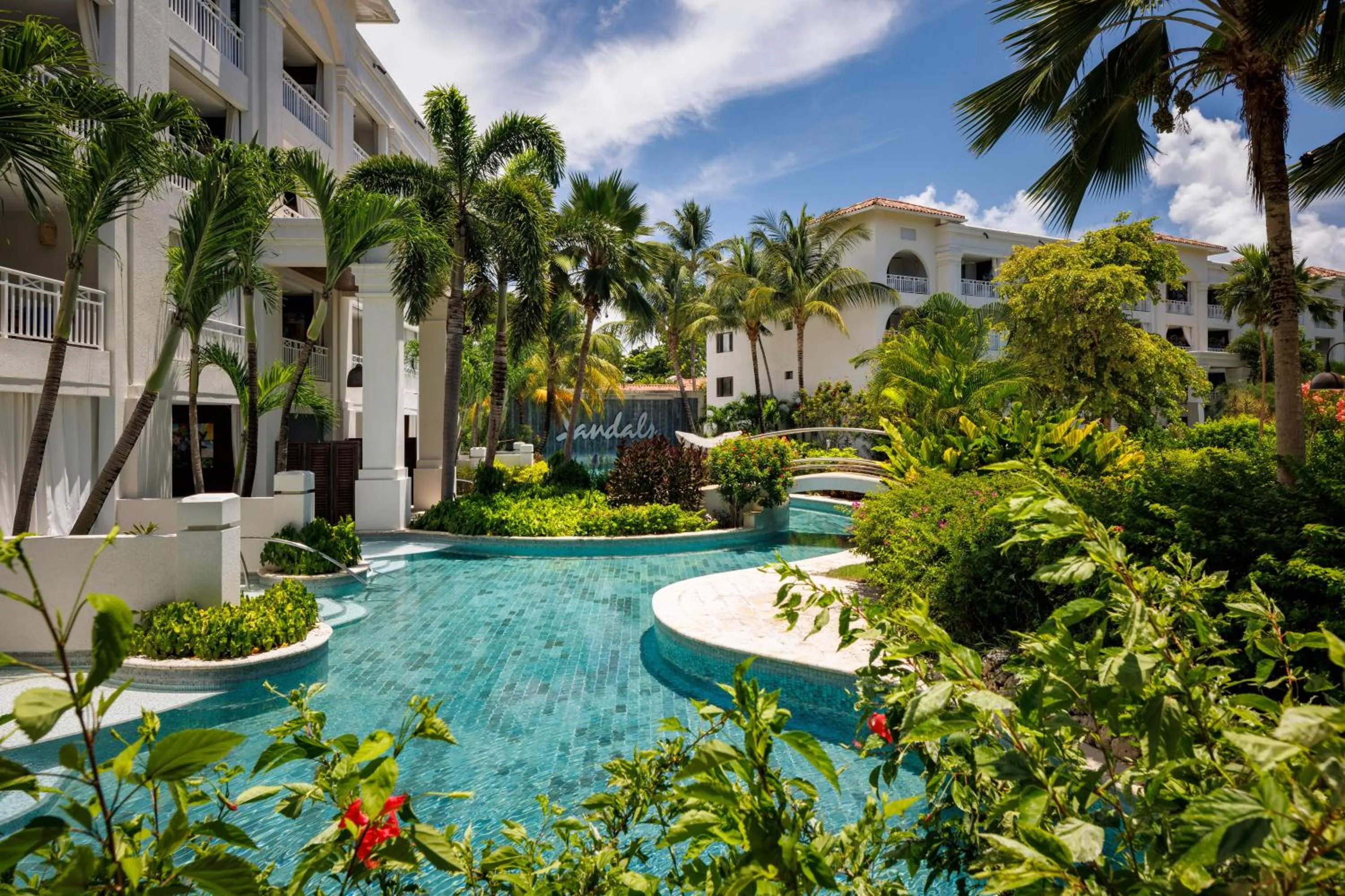 Swimming pool in Sandals Royal Barbados All Inclusive - Couples Only