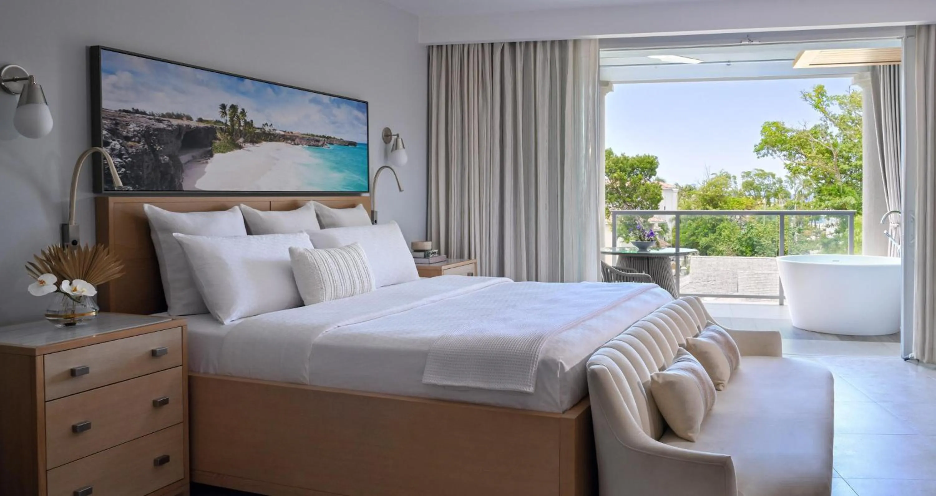 Photo of the whole room, Bed in Sandals Royal Barbados All Inclusive - Couples Only