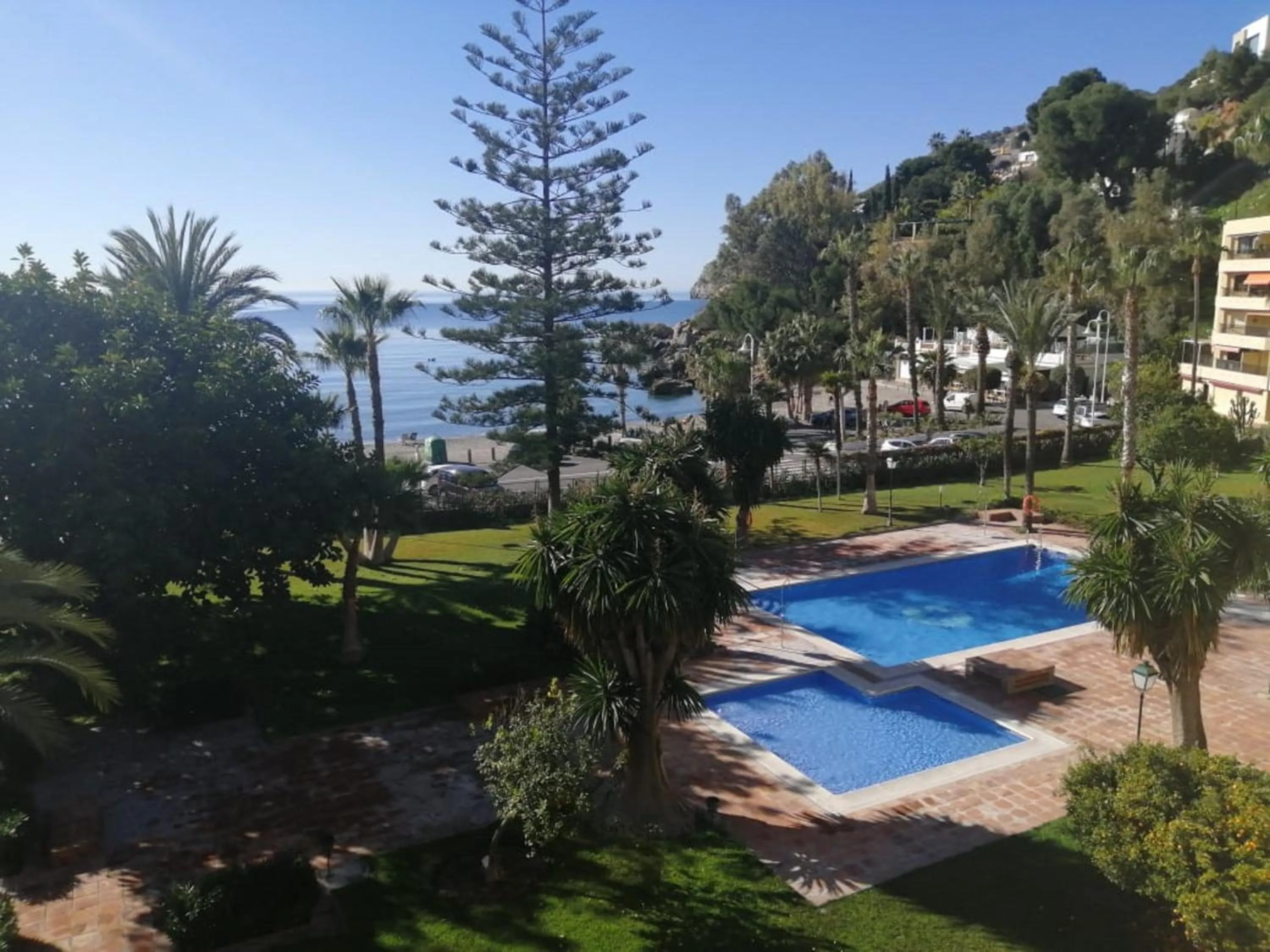 Pool view in Rosa Nautica 301