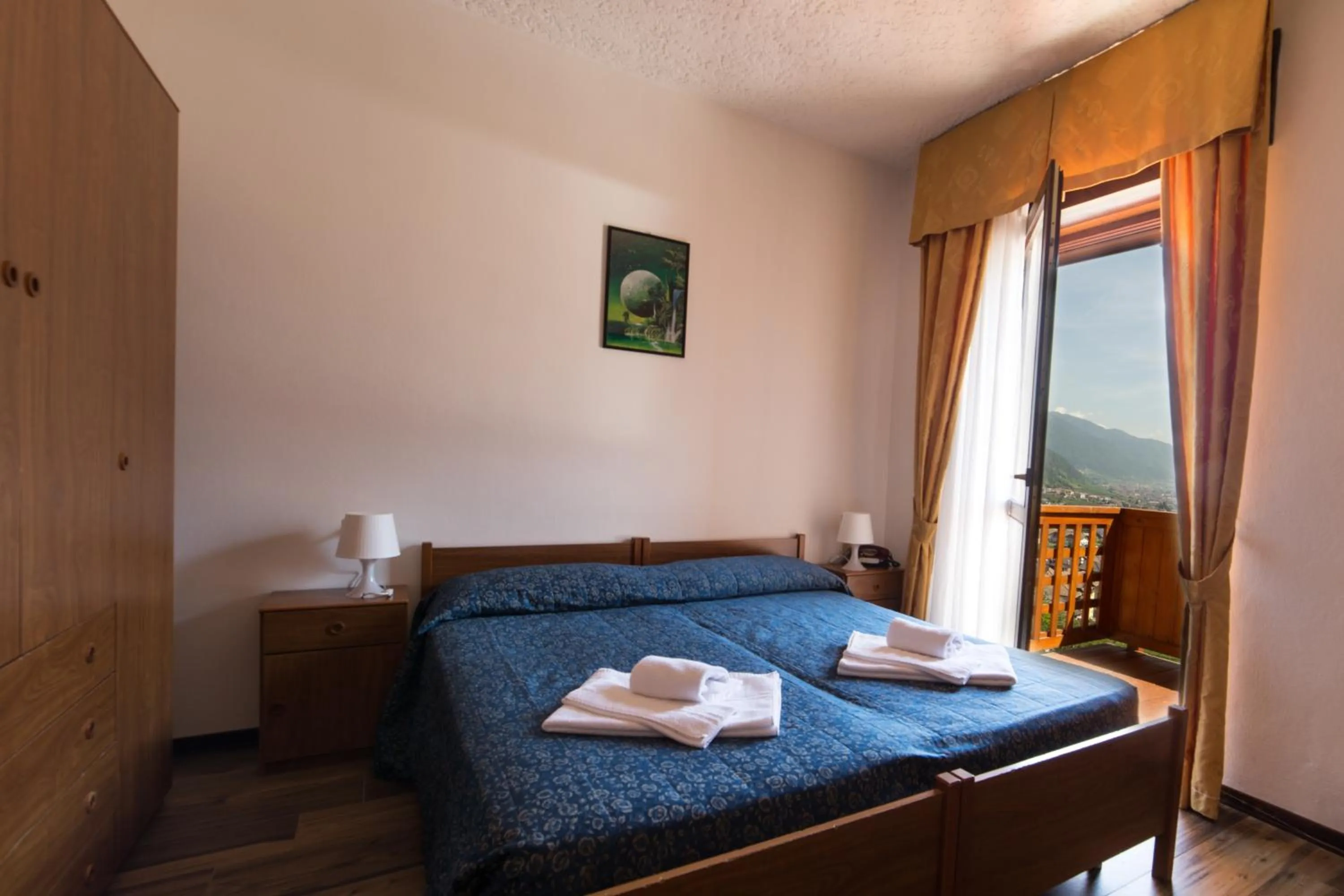 Bed in Hotel Sancamillo