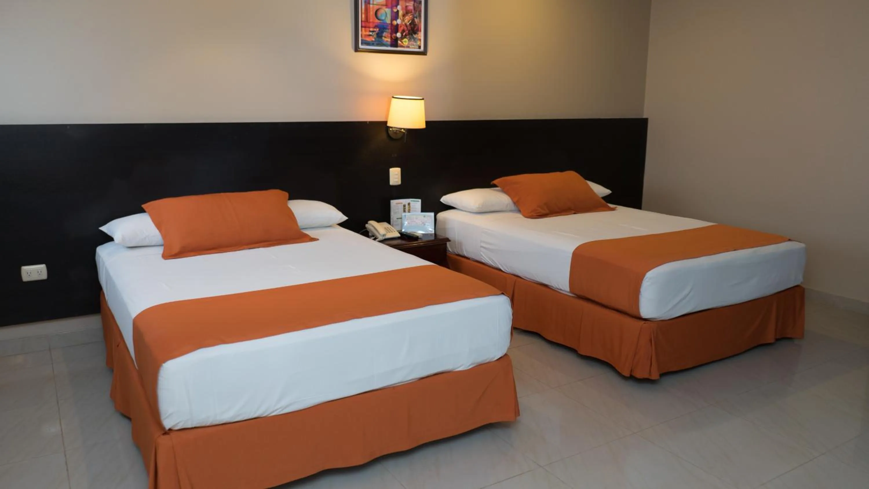 Bed in Hotel Los Almendros