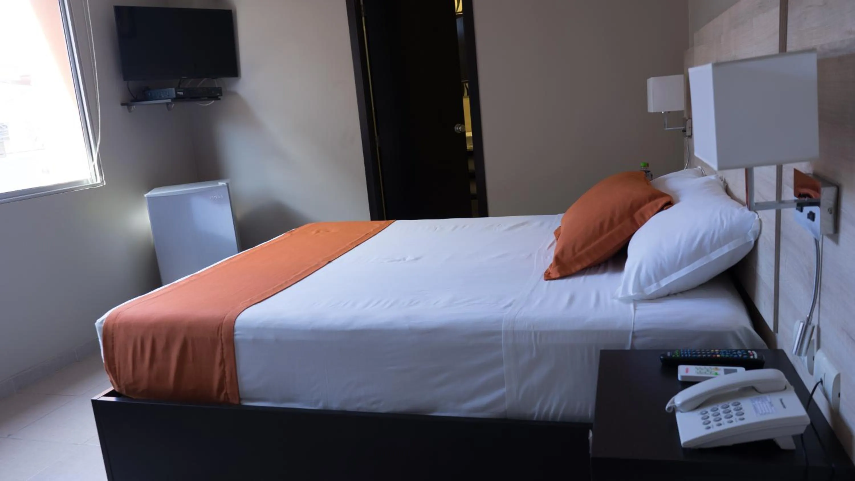Bed in Hotel Los Almendros