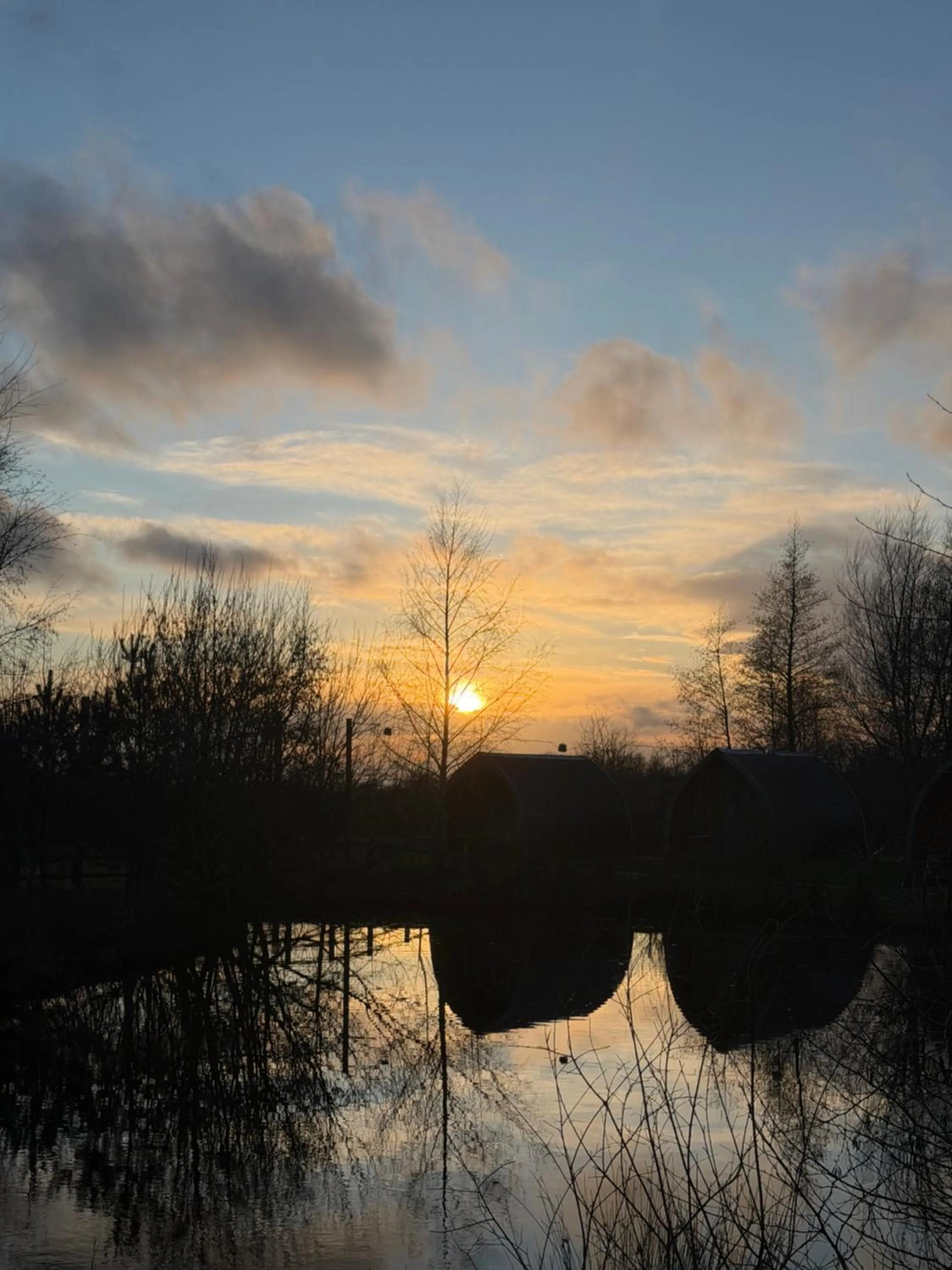 Lake view in Charnock Farm