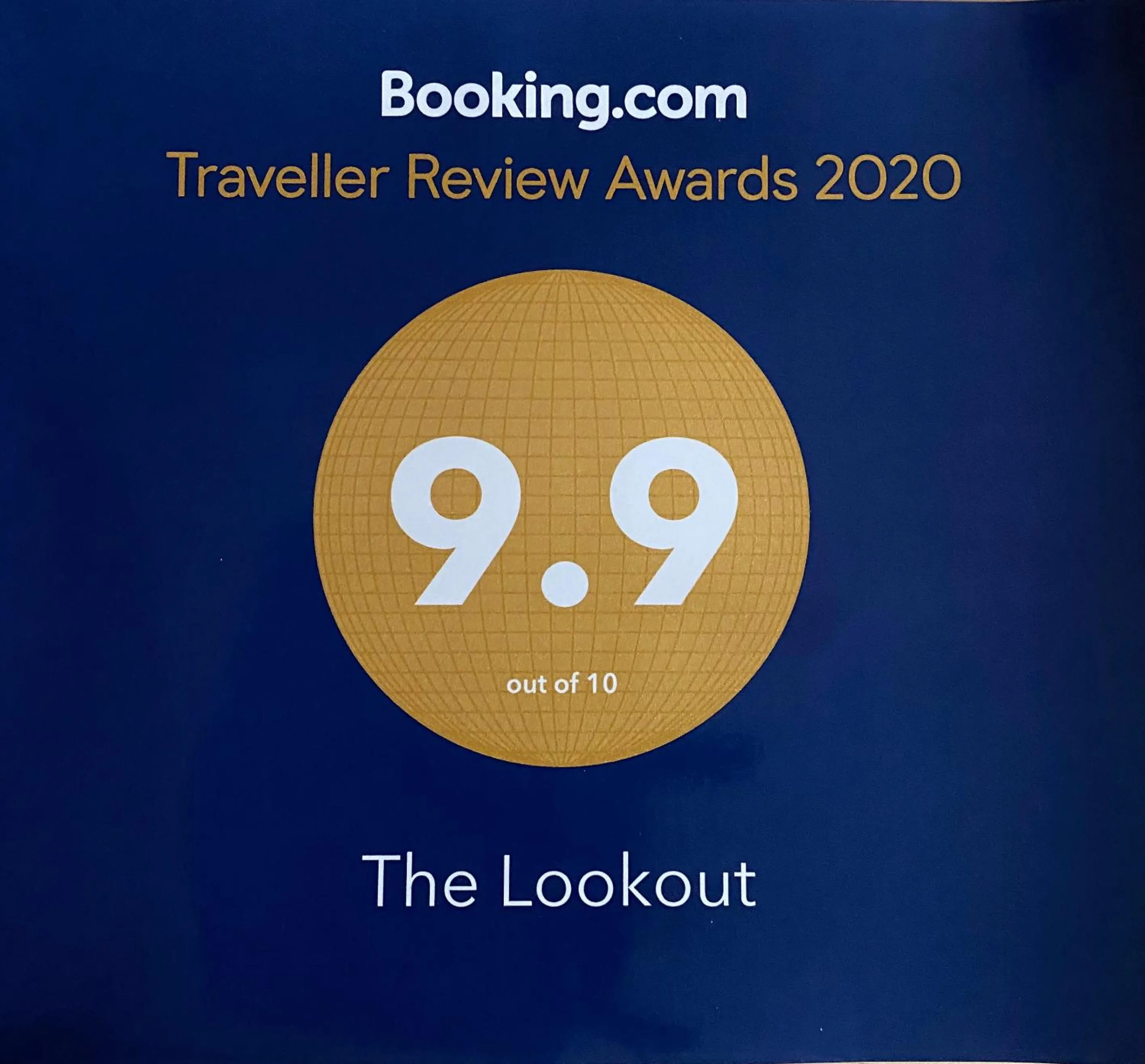 Certificate/Award in The Lookout