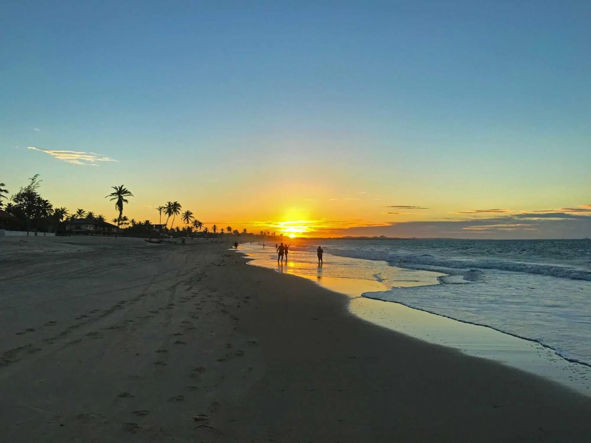 Beach in Tucano Pousada