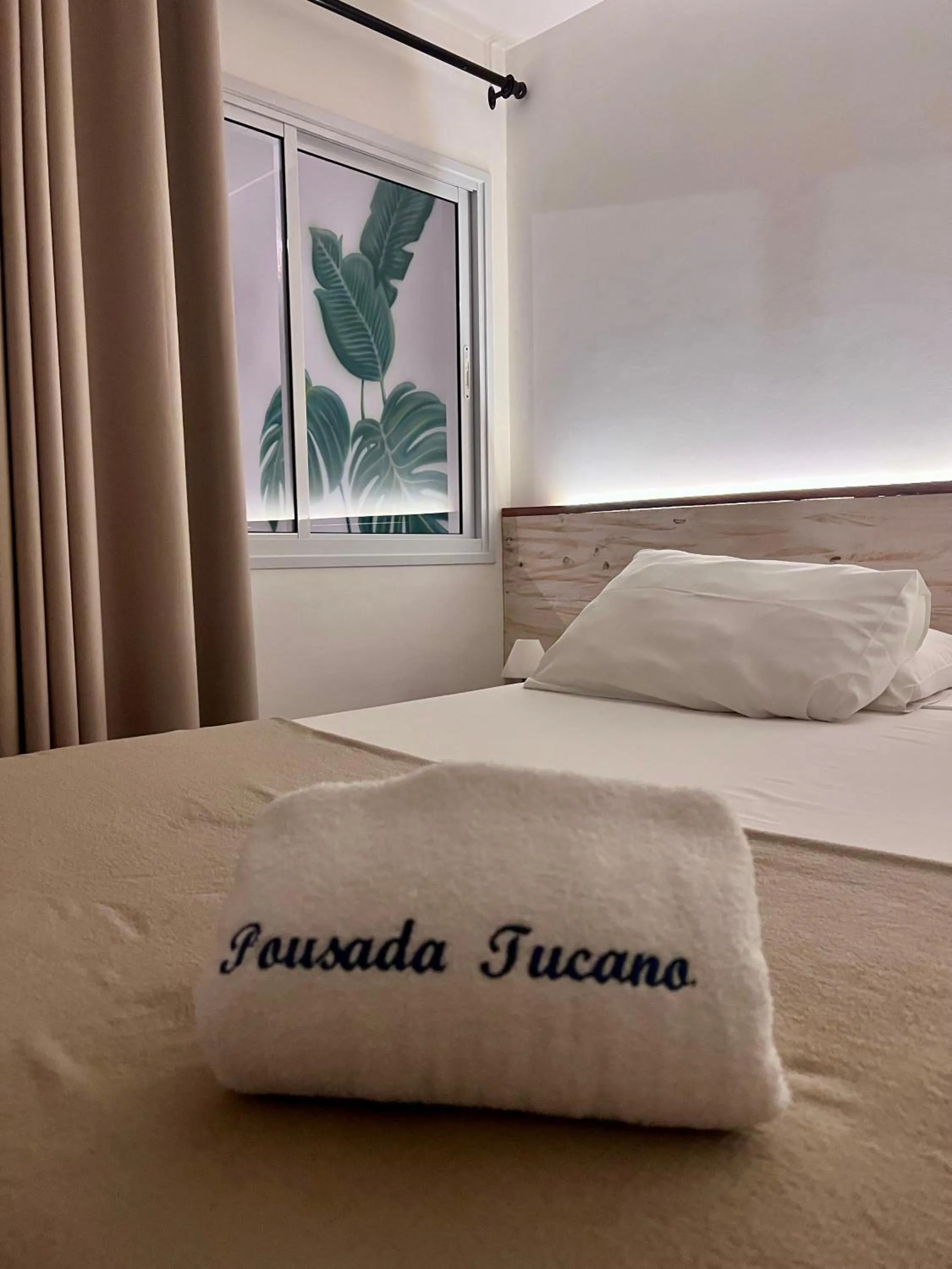 Bed in Tucano Pousada