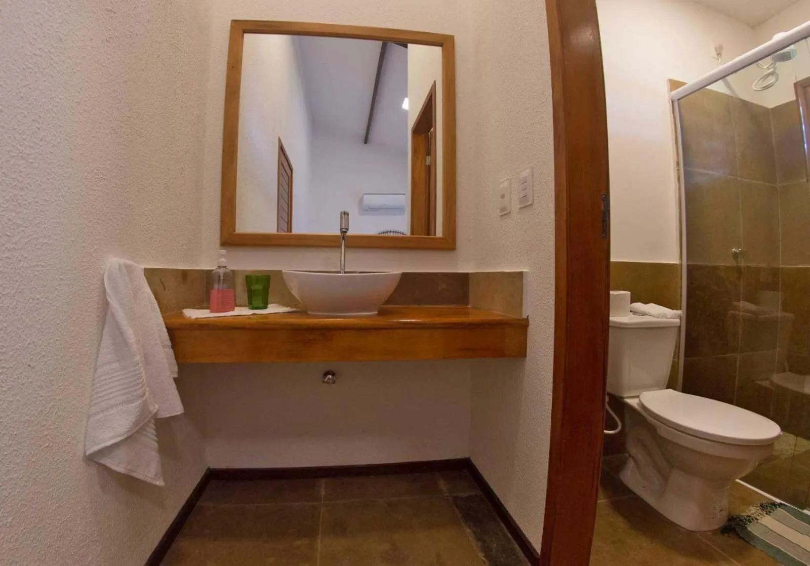 Toilet in Tucano Pousada