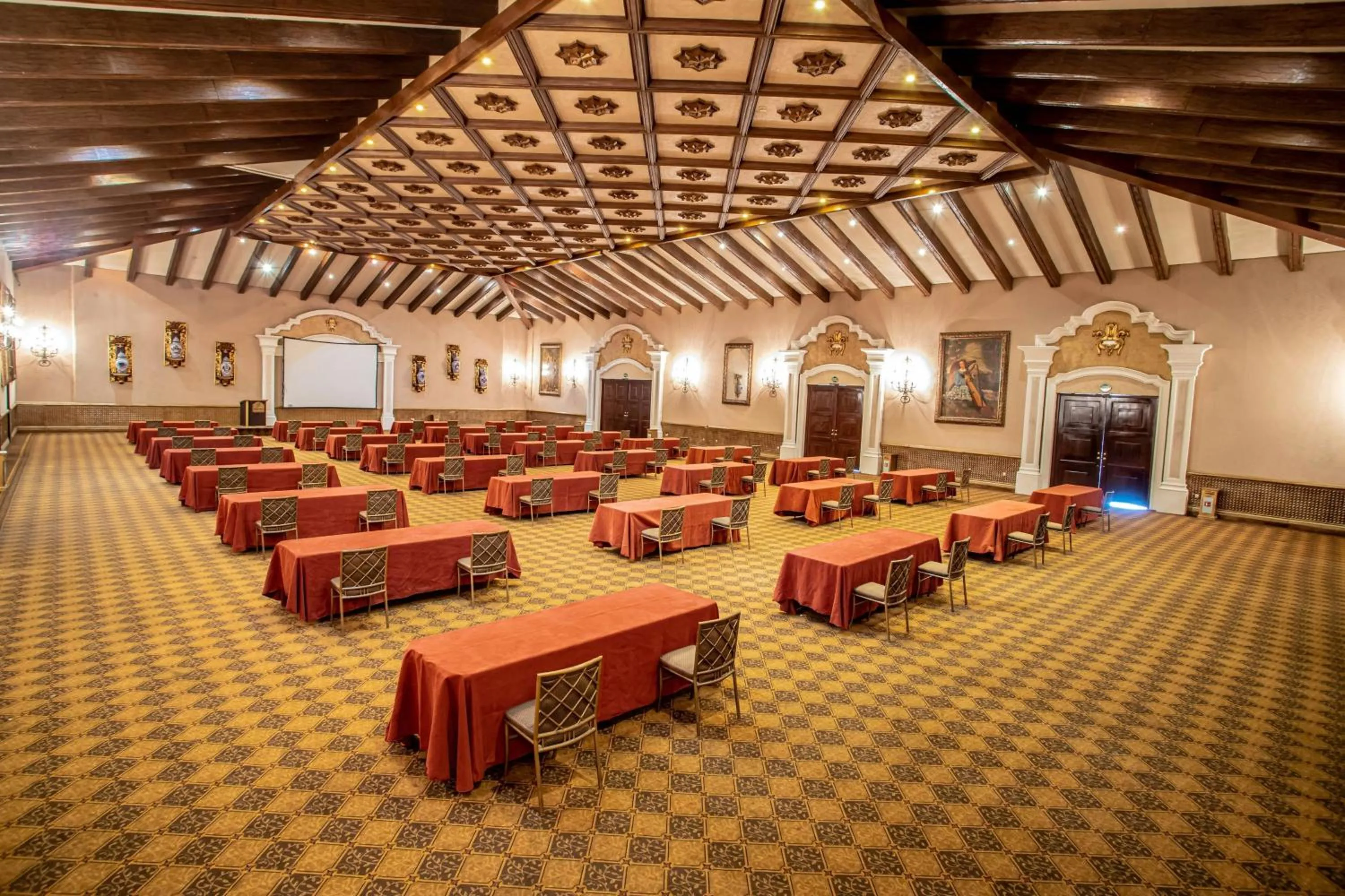 Meeting/conference room in Casa Mayor Saltillo, Hotel Hacienda