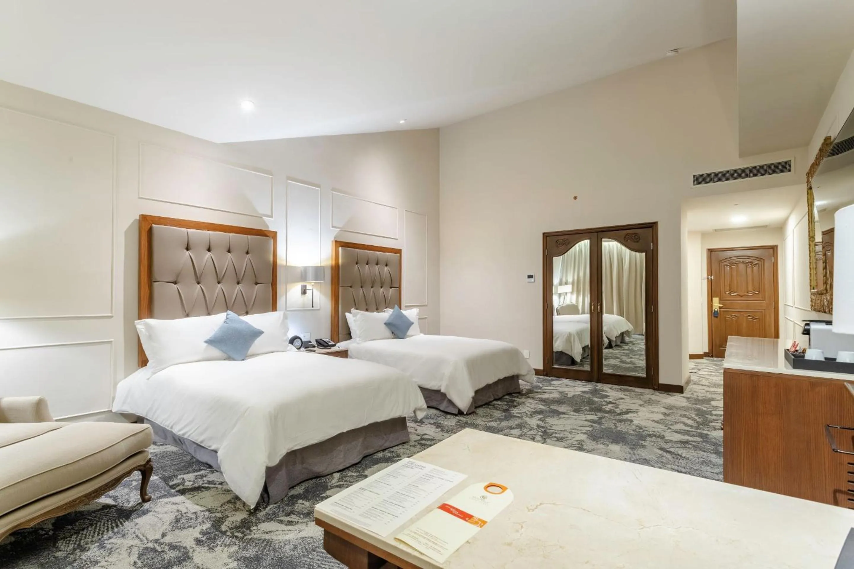 Bedroom, Bed in Quinta Real Saltillo