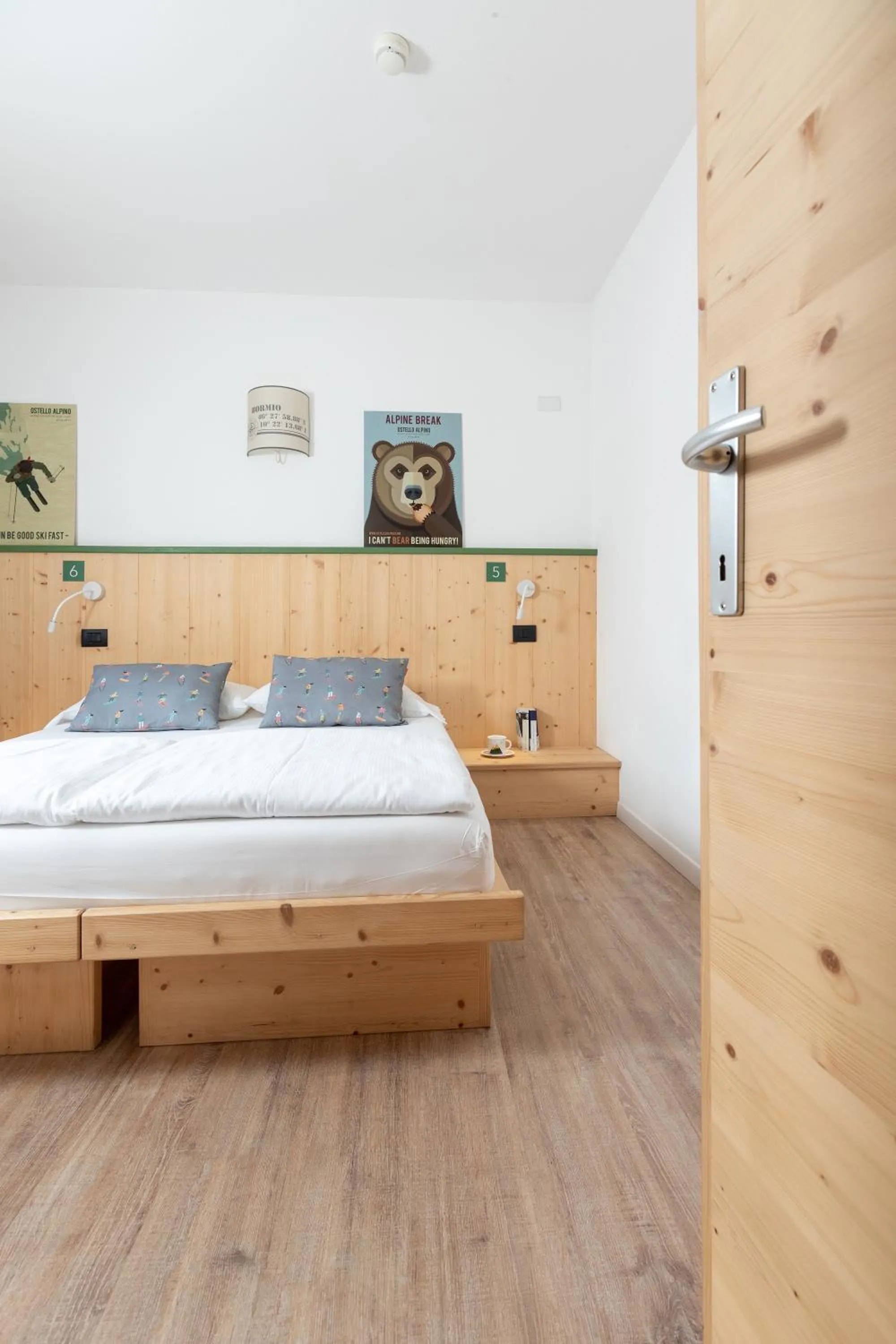 Bed in Ostello Alpino