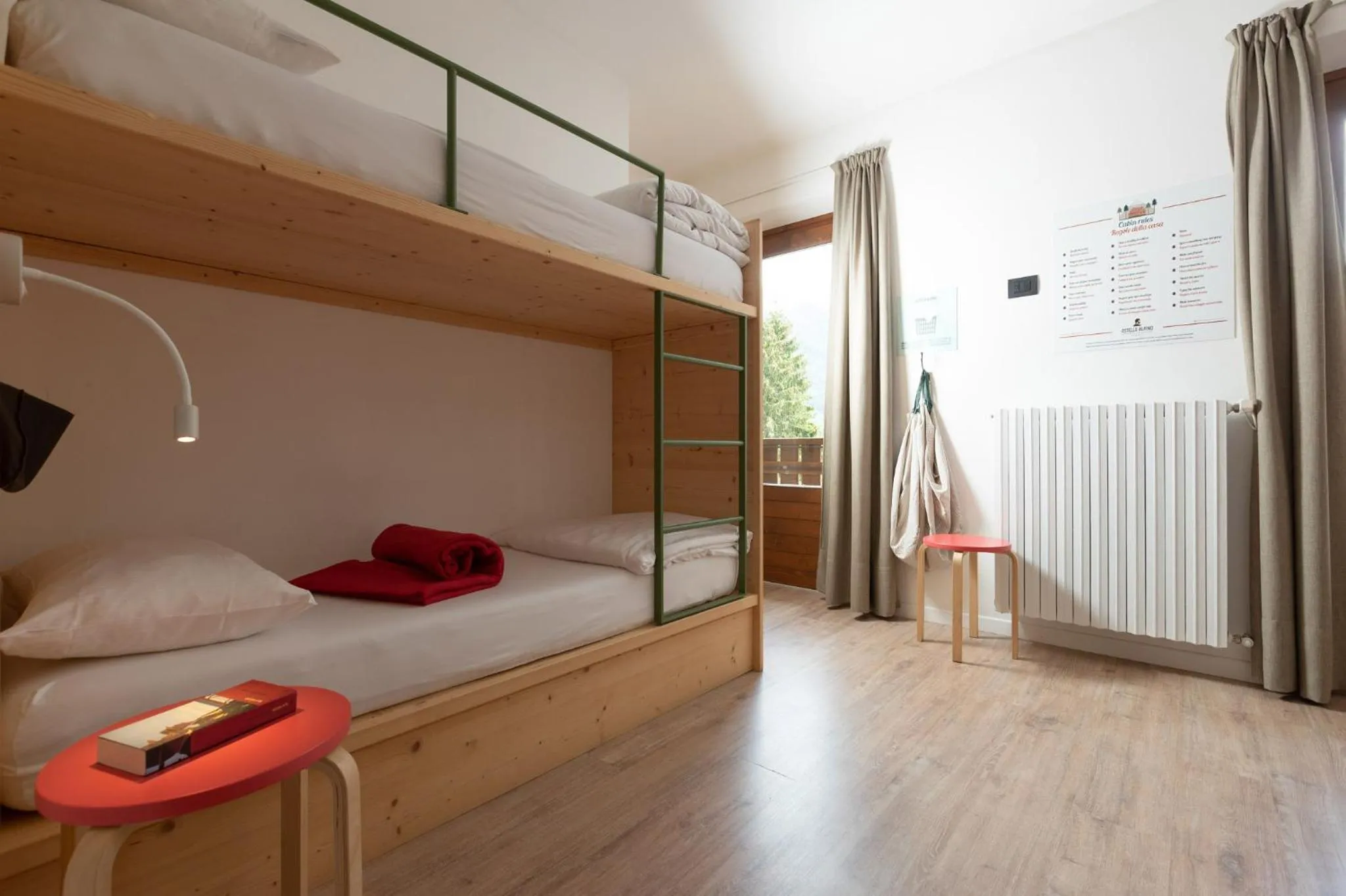 Bedroom, Bed in Ostello Alpino