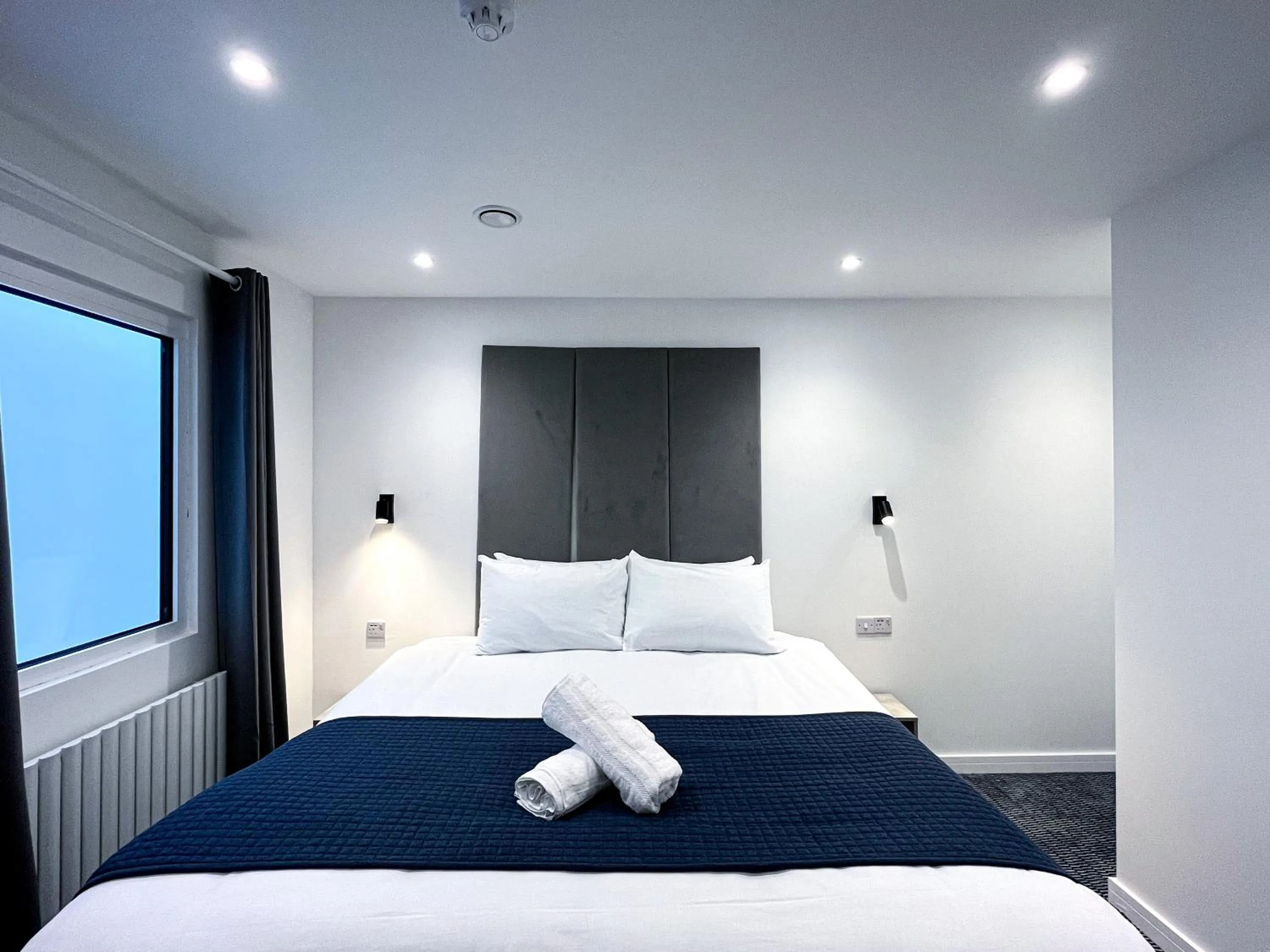 Bed in Park Inn Palace