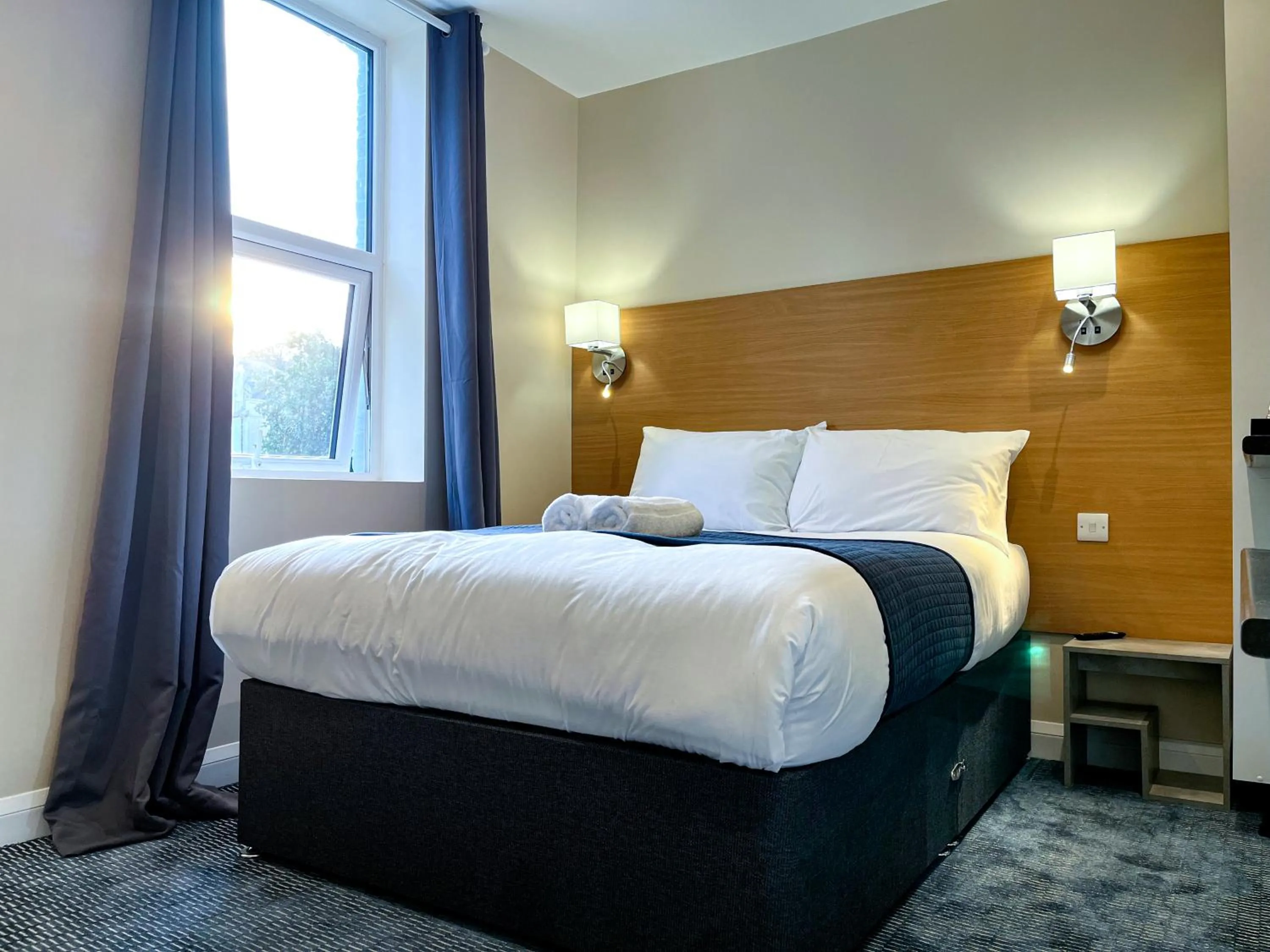 Bed in Park Inn Palace