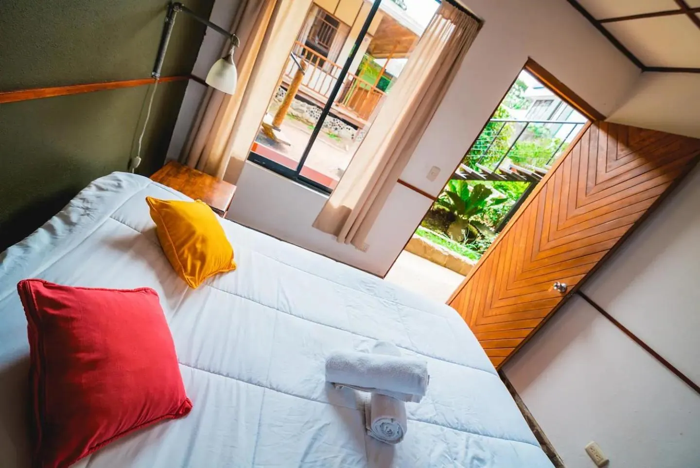 Bed in Pension Santa Elena