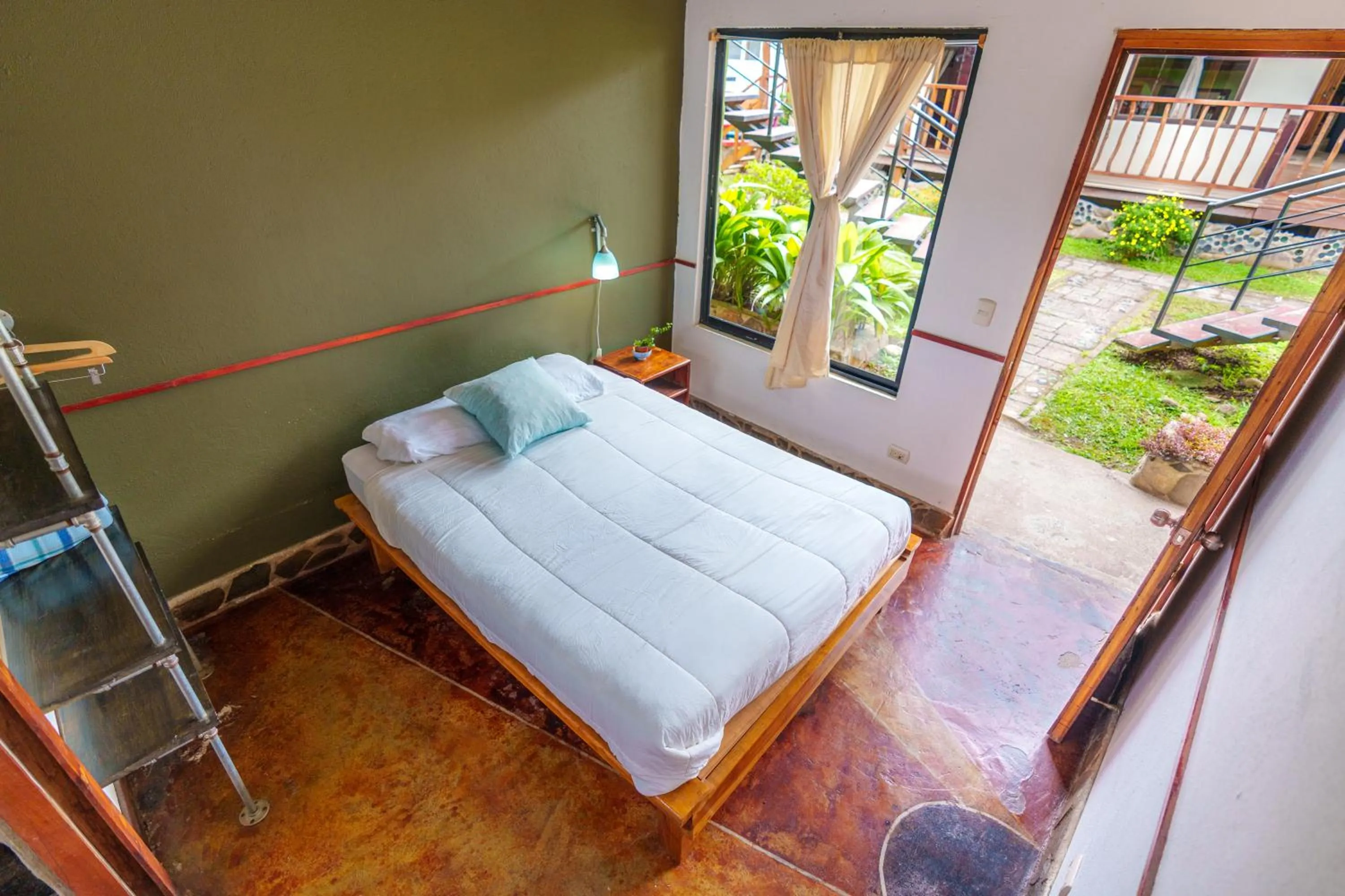 Bed in Pension Santa Elena